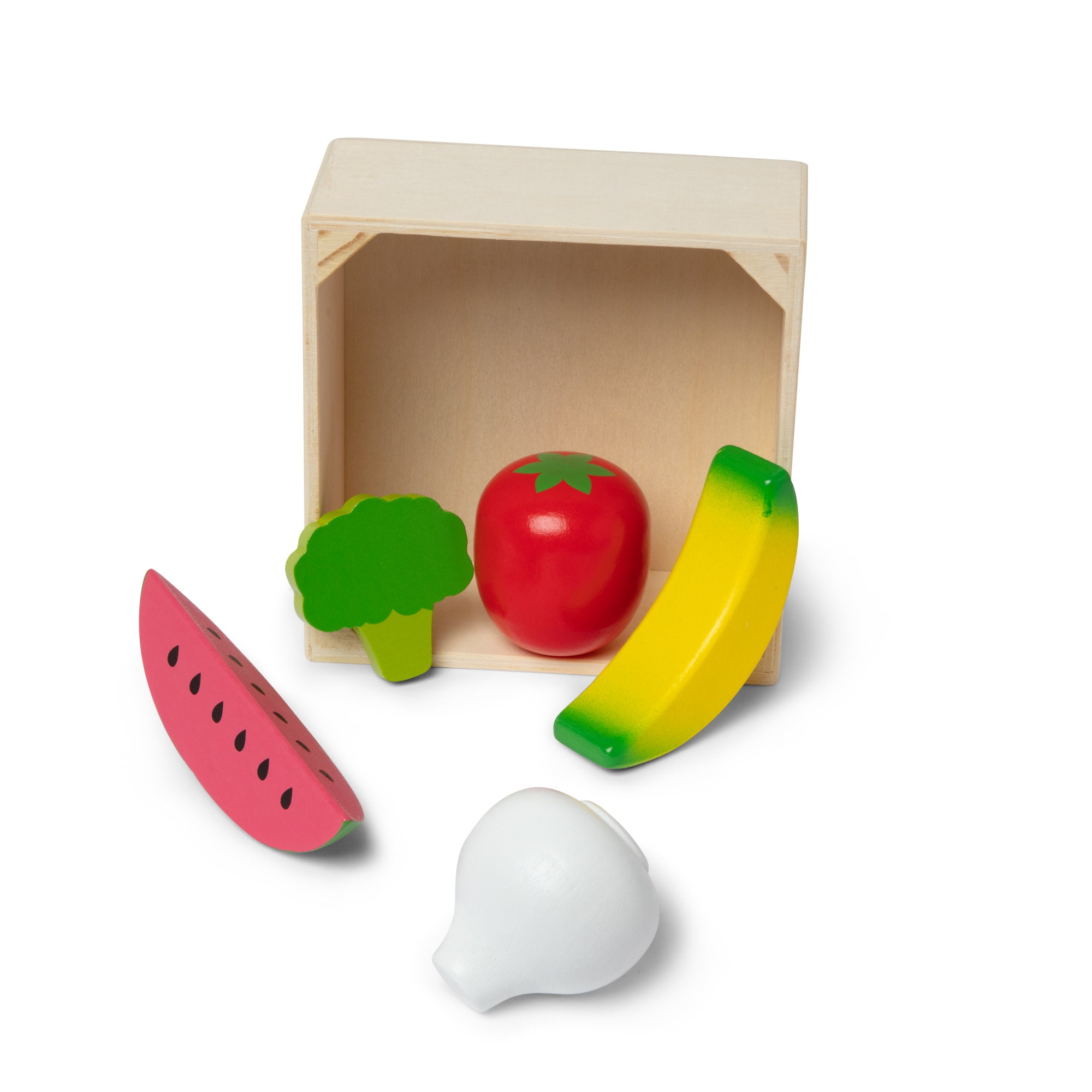 Melissa & Doug Wooden Food Groups Play Set - Produce - Image 8
