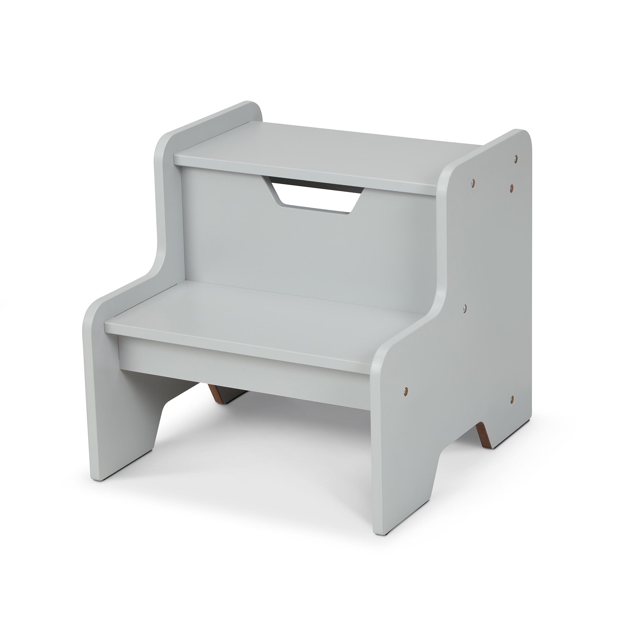 Melissa & Doug Wooden Step Stool ?C Gray