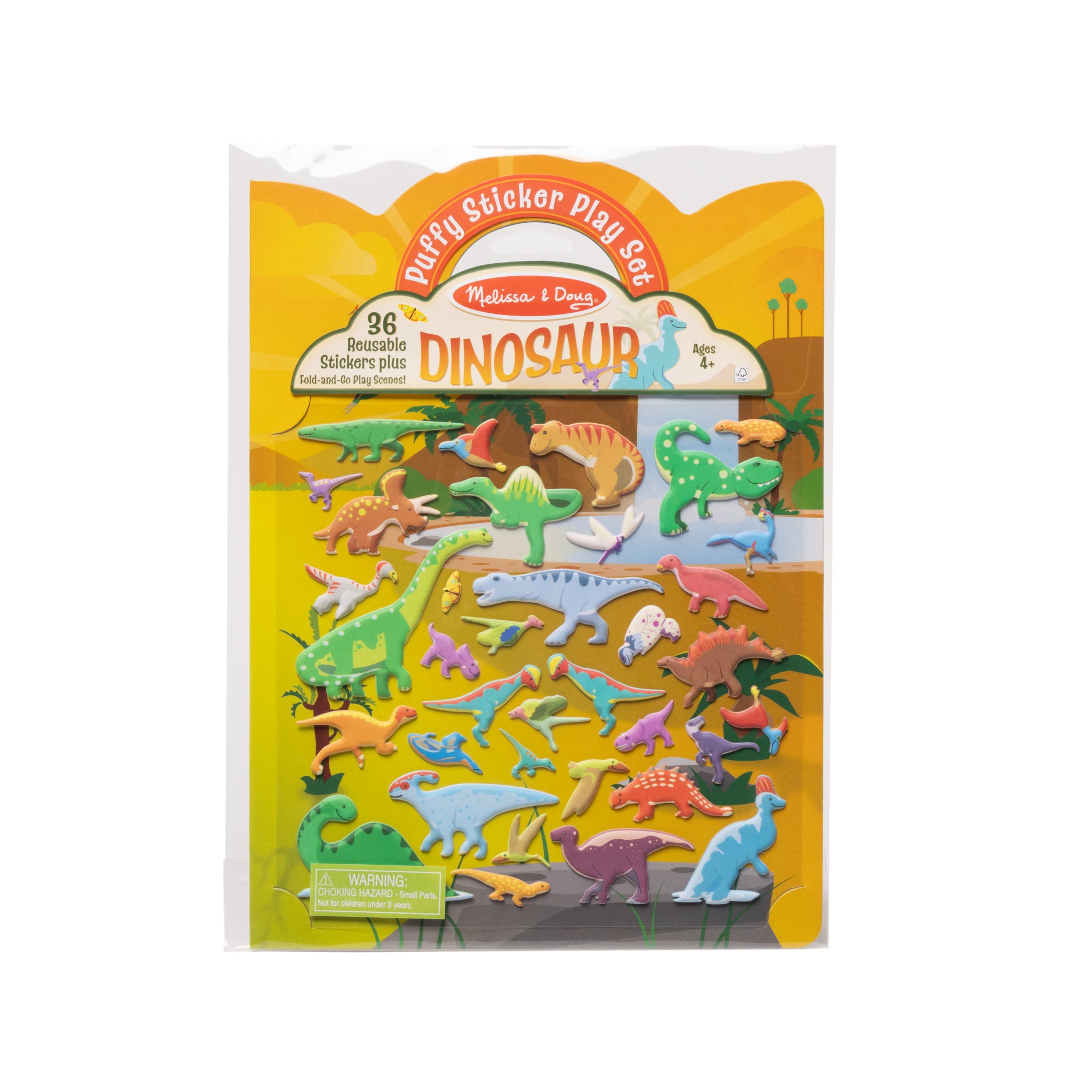 Melissa & Doug Puffy Sticker Play Set - Dinosaur