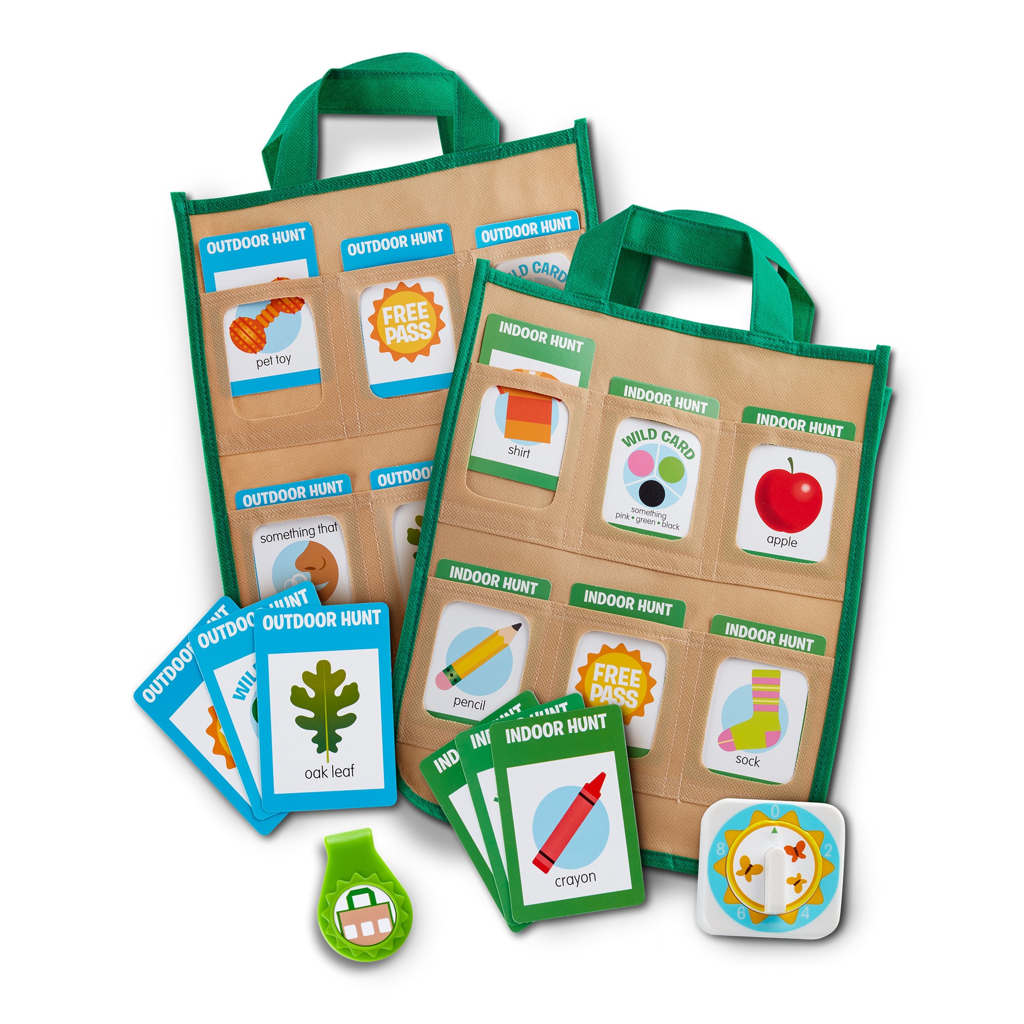 Melissa & Doug Let??s Explore Indoor/Outdoor Scavenger Hunt Play Set
