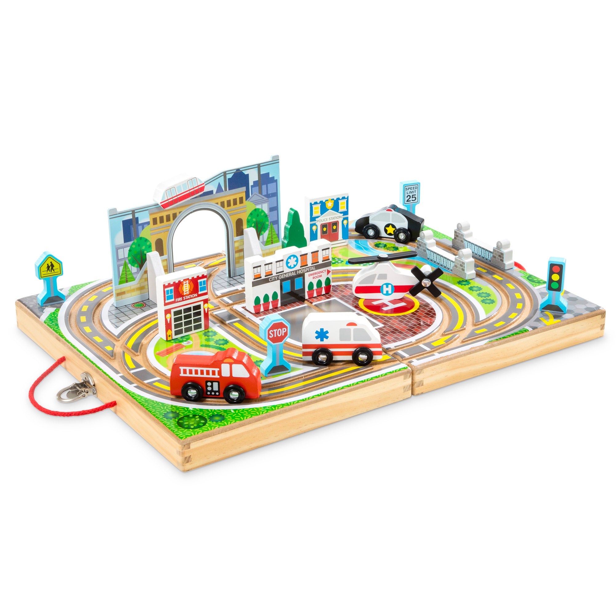 Melissa & Doug Take-Along Town - Image 9