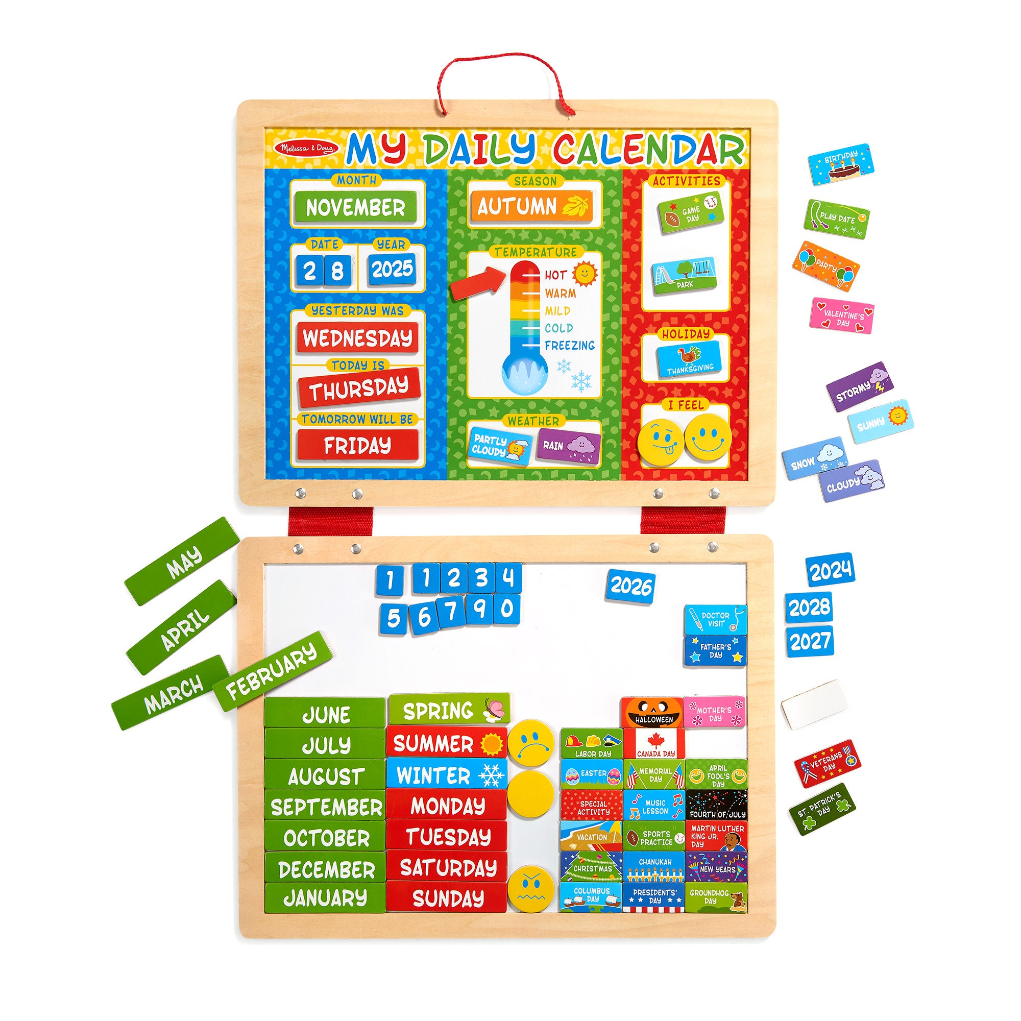 Melissa & Doug My Magnetic Daily Calendar