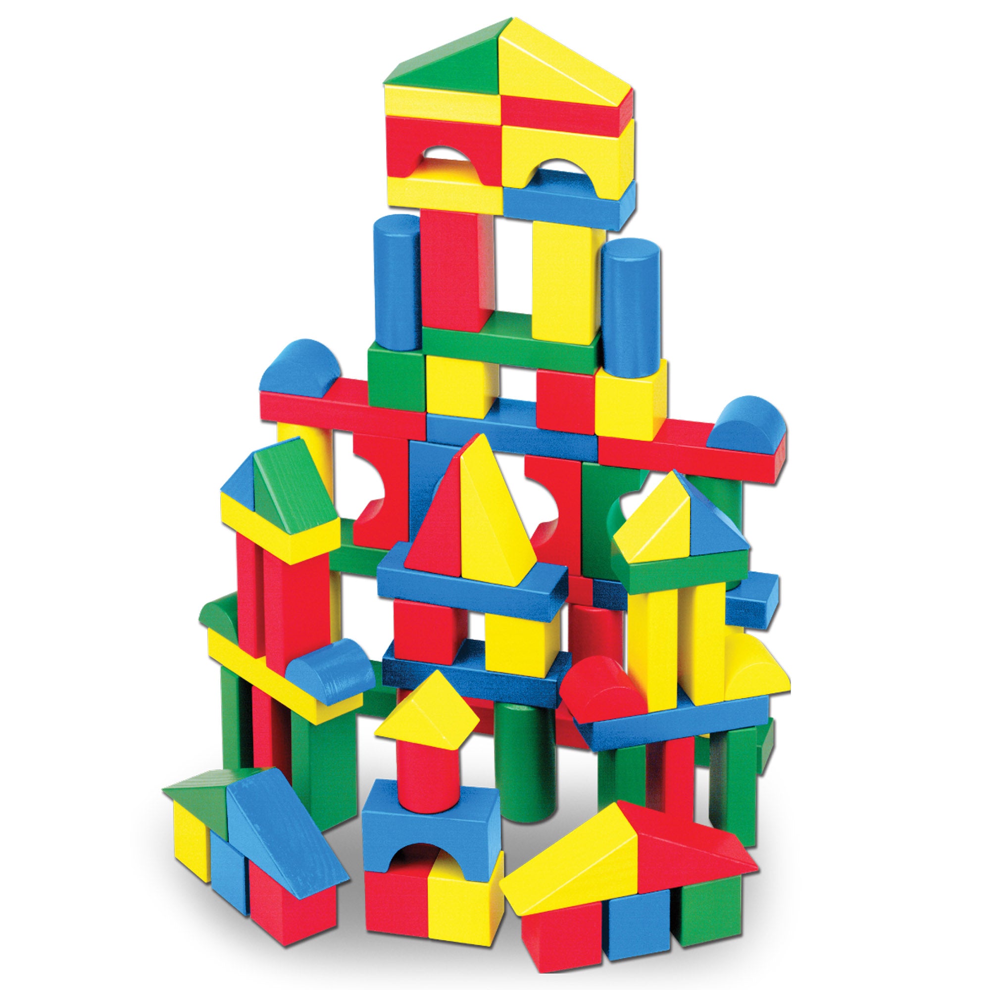 Melissa & Doug 100-Piece Wood Blocks Set