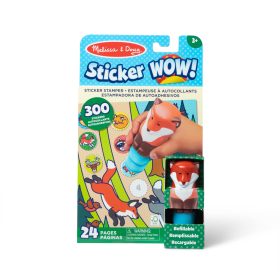Melissa & Doug Sticker WOW!? Activity Pad & Sticker Stamper - Fox