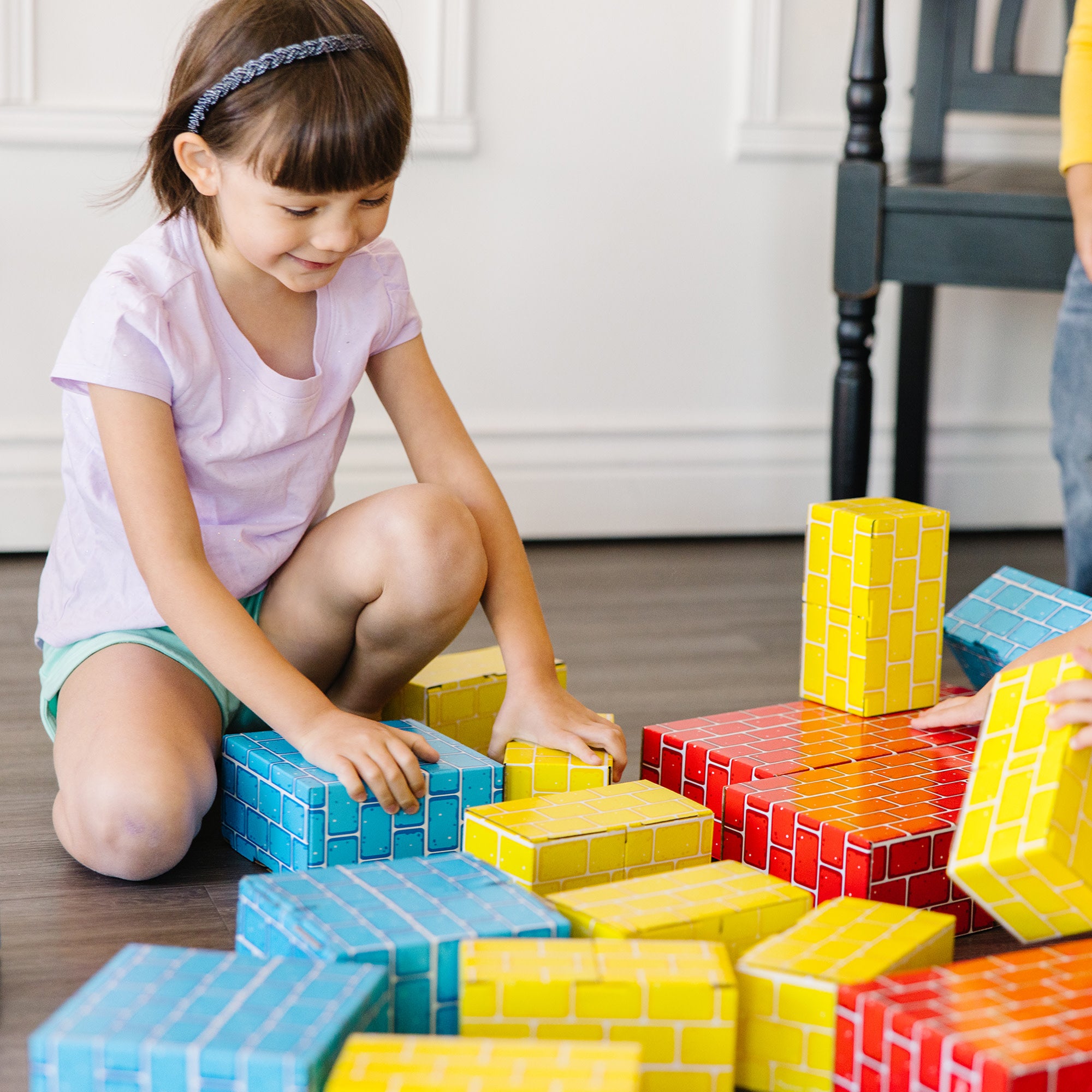 Melissa & Doug Jumbo Cardboard Blocks - 24 Pieces - Image 8
