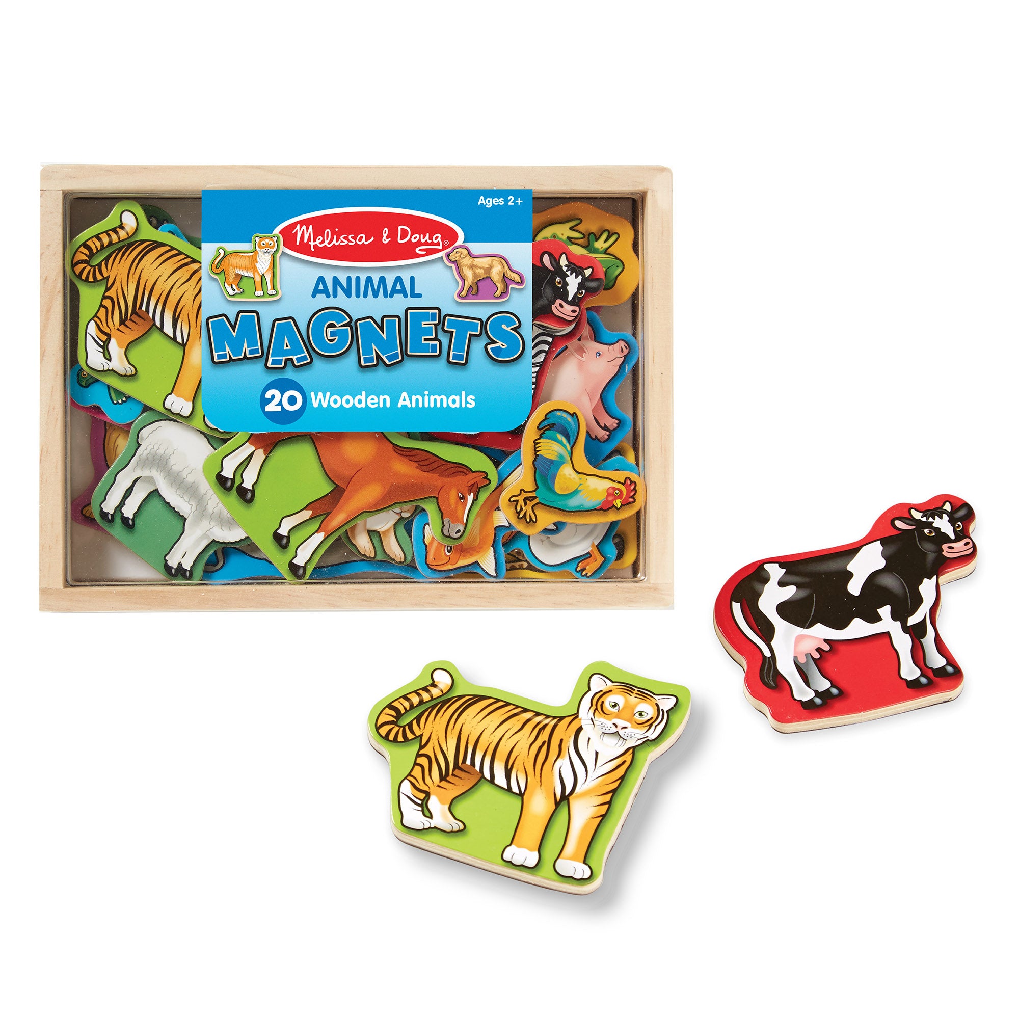 Melissa & Doug Wooden Animal Magnets - Image 9