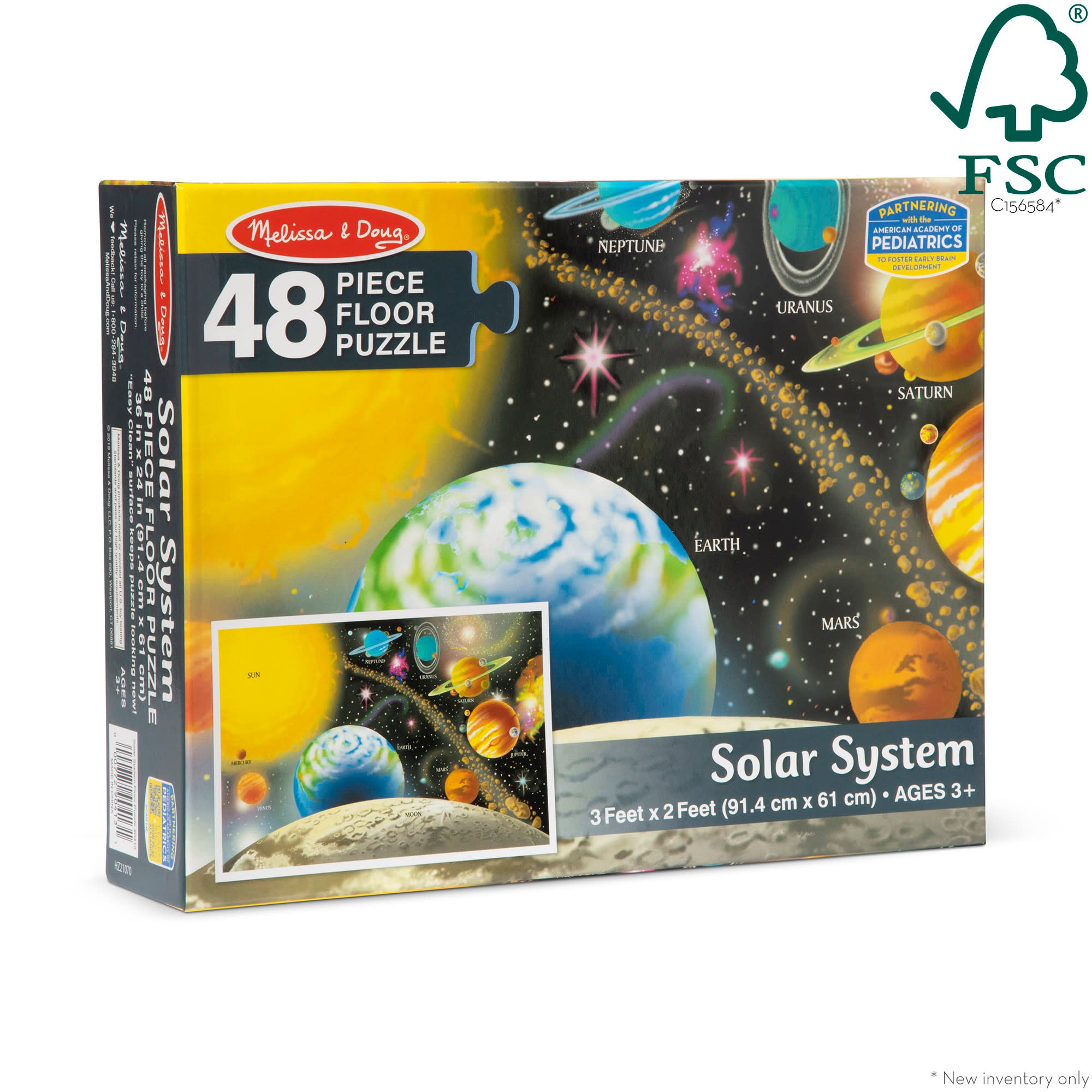 Melissa & Doug Solar System Floor Puzzle - 48 Pieces - Image 10