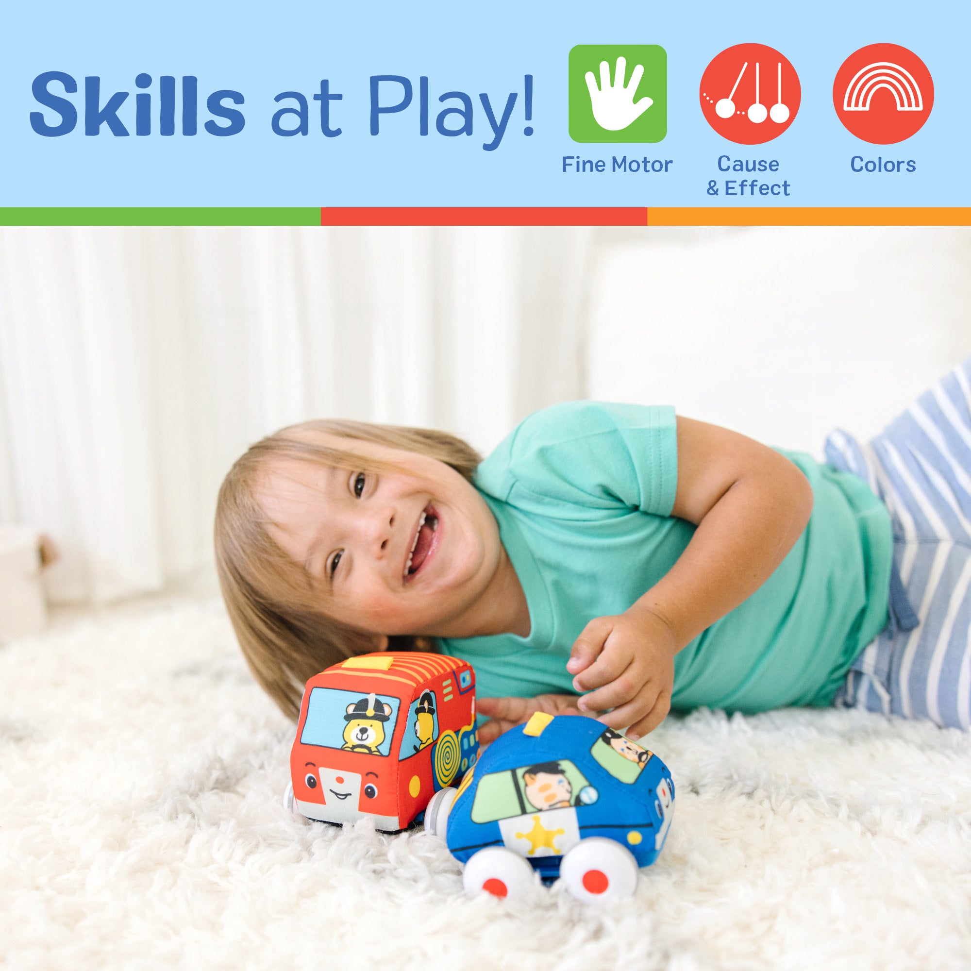 Melissa & Doug K's Kids Pull-Back Vehicles Toy - Image 5