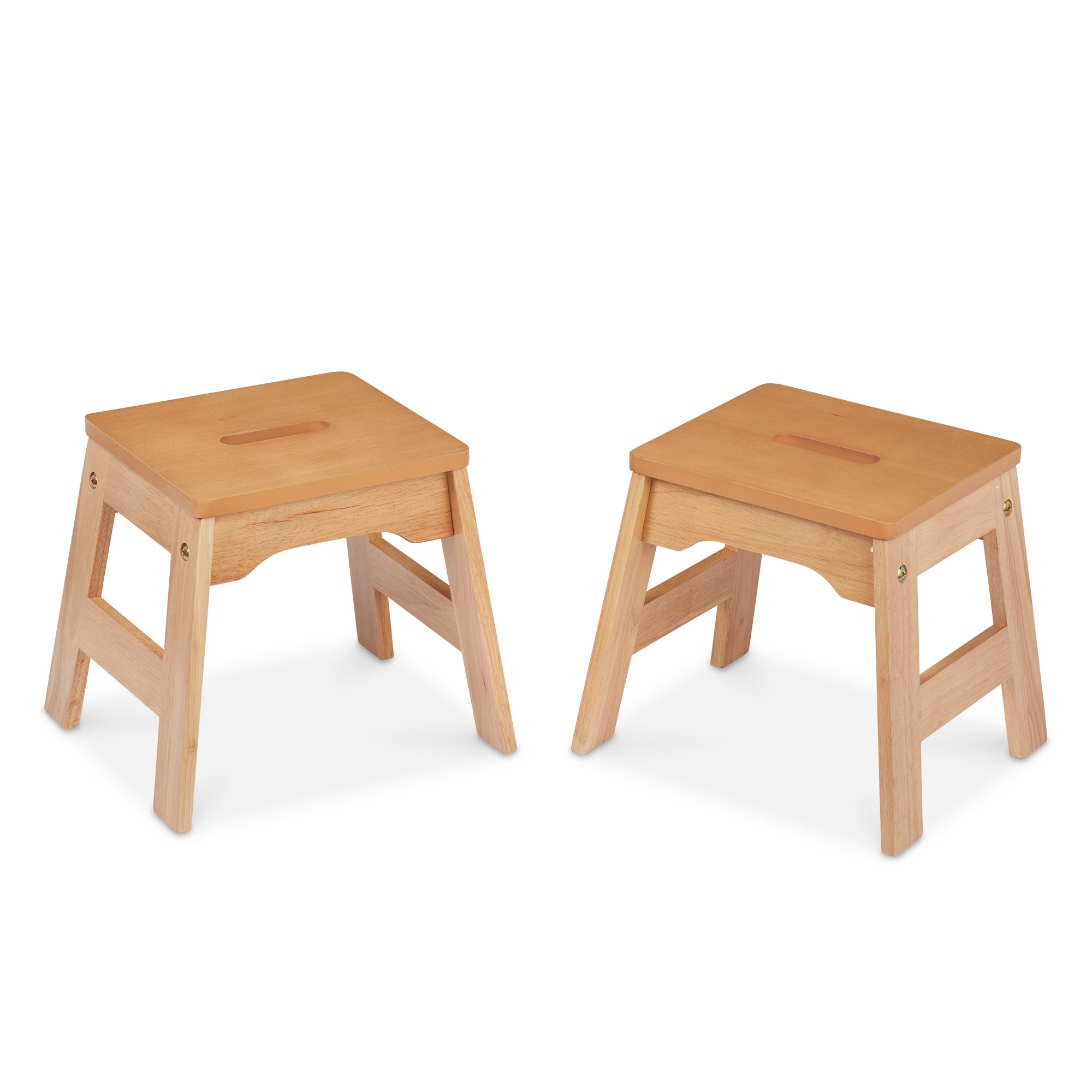 Melissa & Doug Wooden Stools ?C Set of 2 - Image 6
