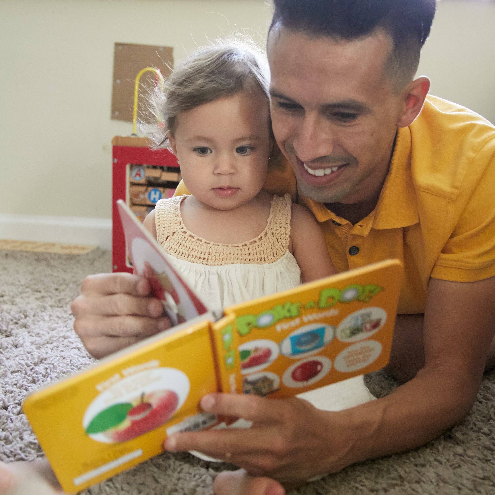 Melissa & Doug Poke-a-Dot: First Words Board Book - Image 4