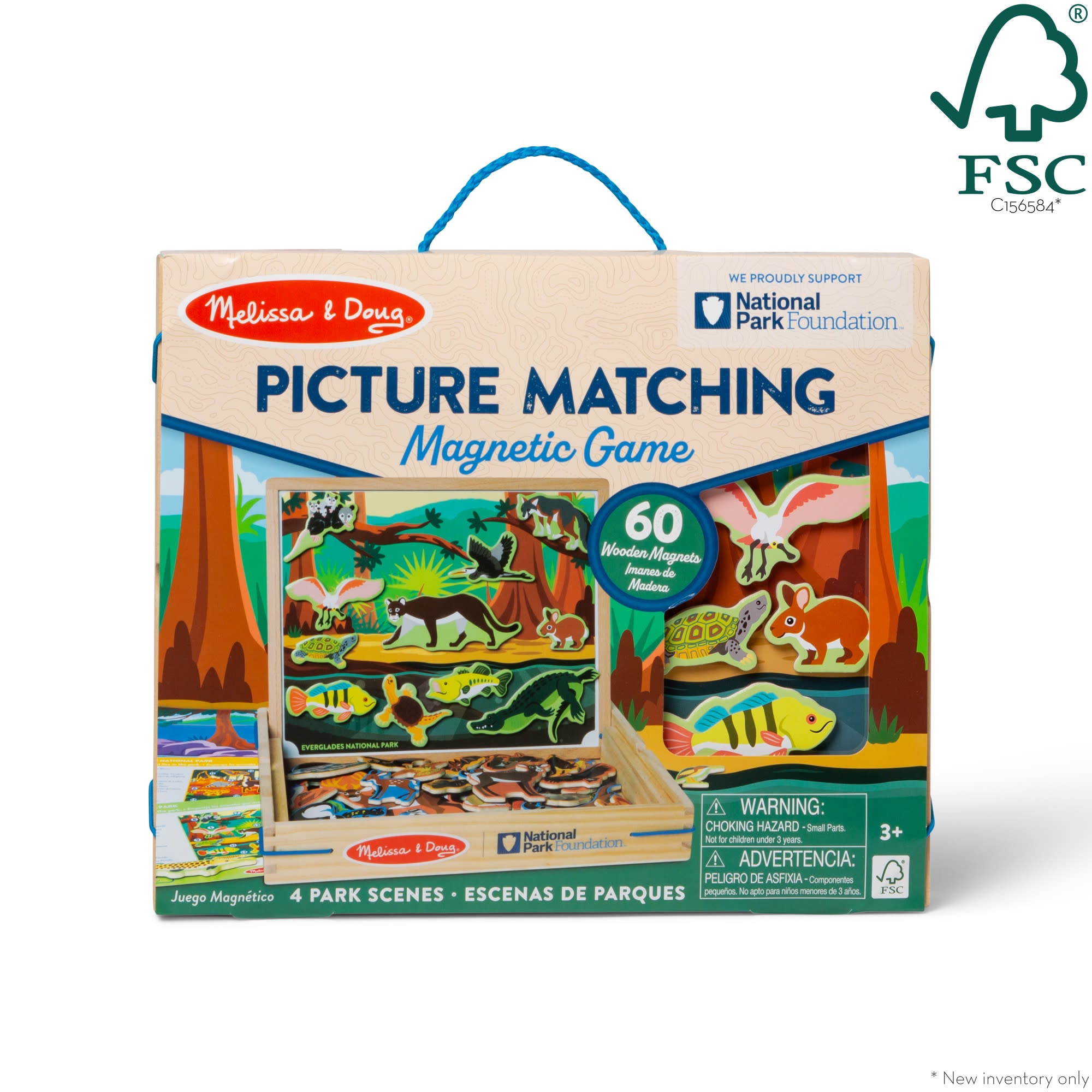 Melissa & Doug National Parks Picture Matching Magnetic Game - Image 3