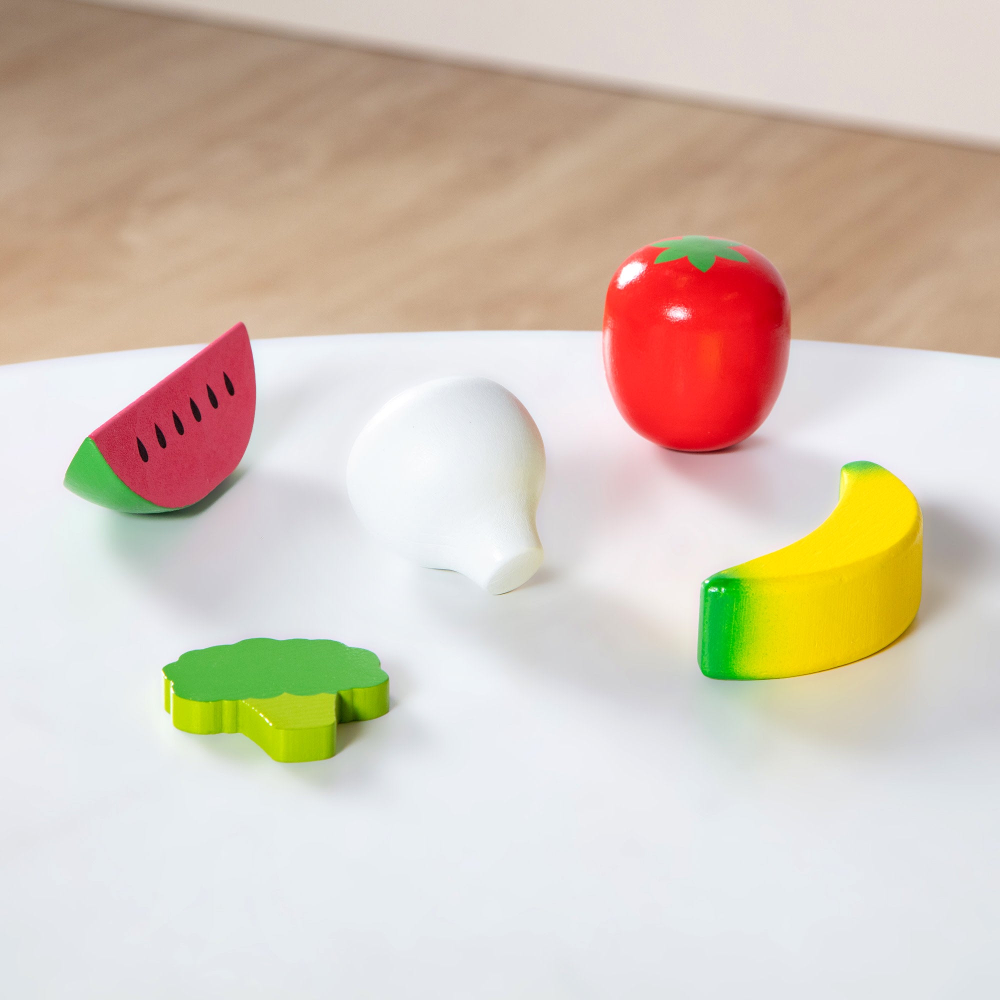 Melissa & Doug Wooden Food Groups Play Set - Produce - Image 9