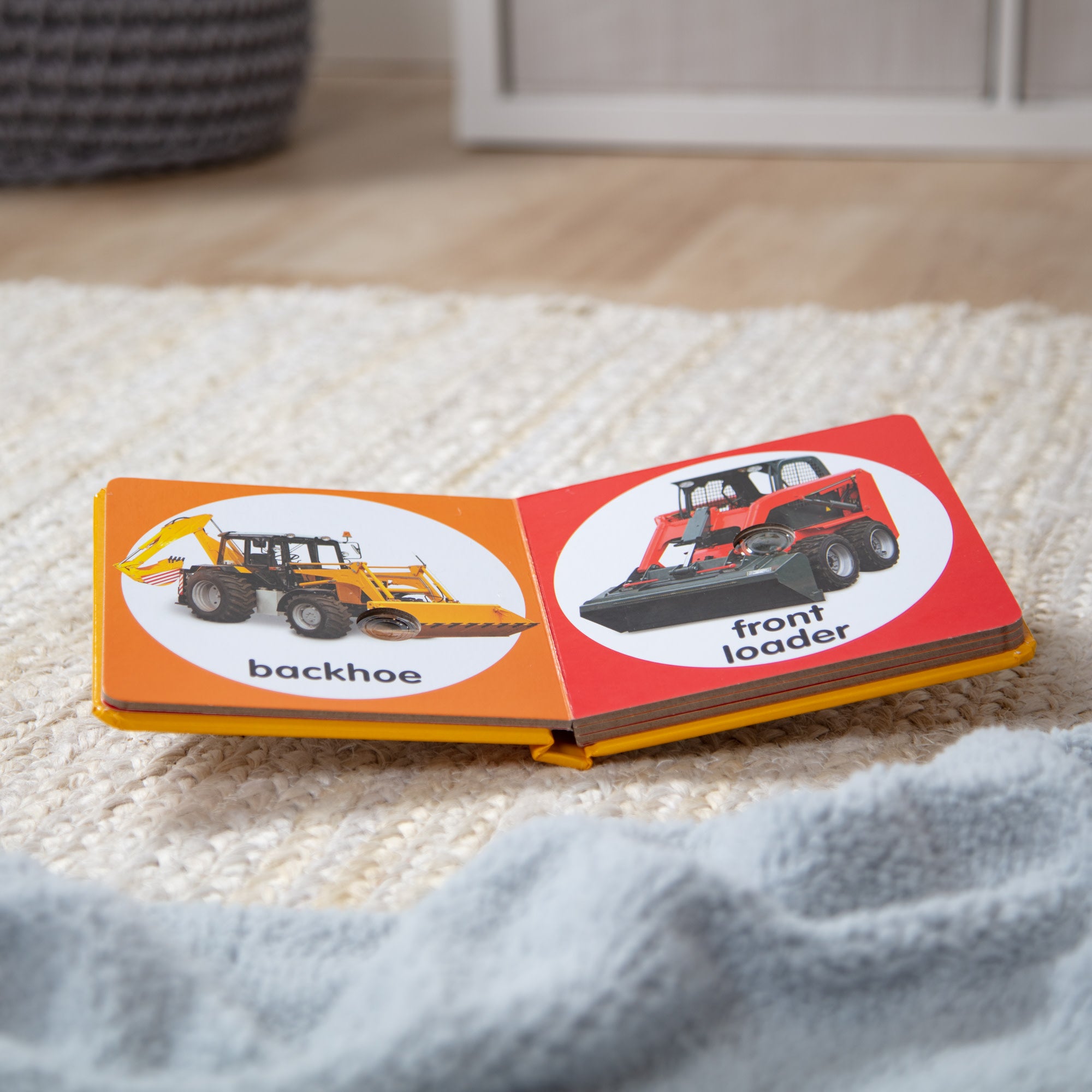 Melissa & Doug Poke-a-Dot: Construction Vehicles Board Book - Image 9