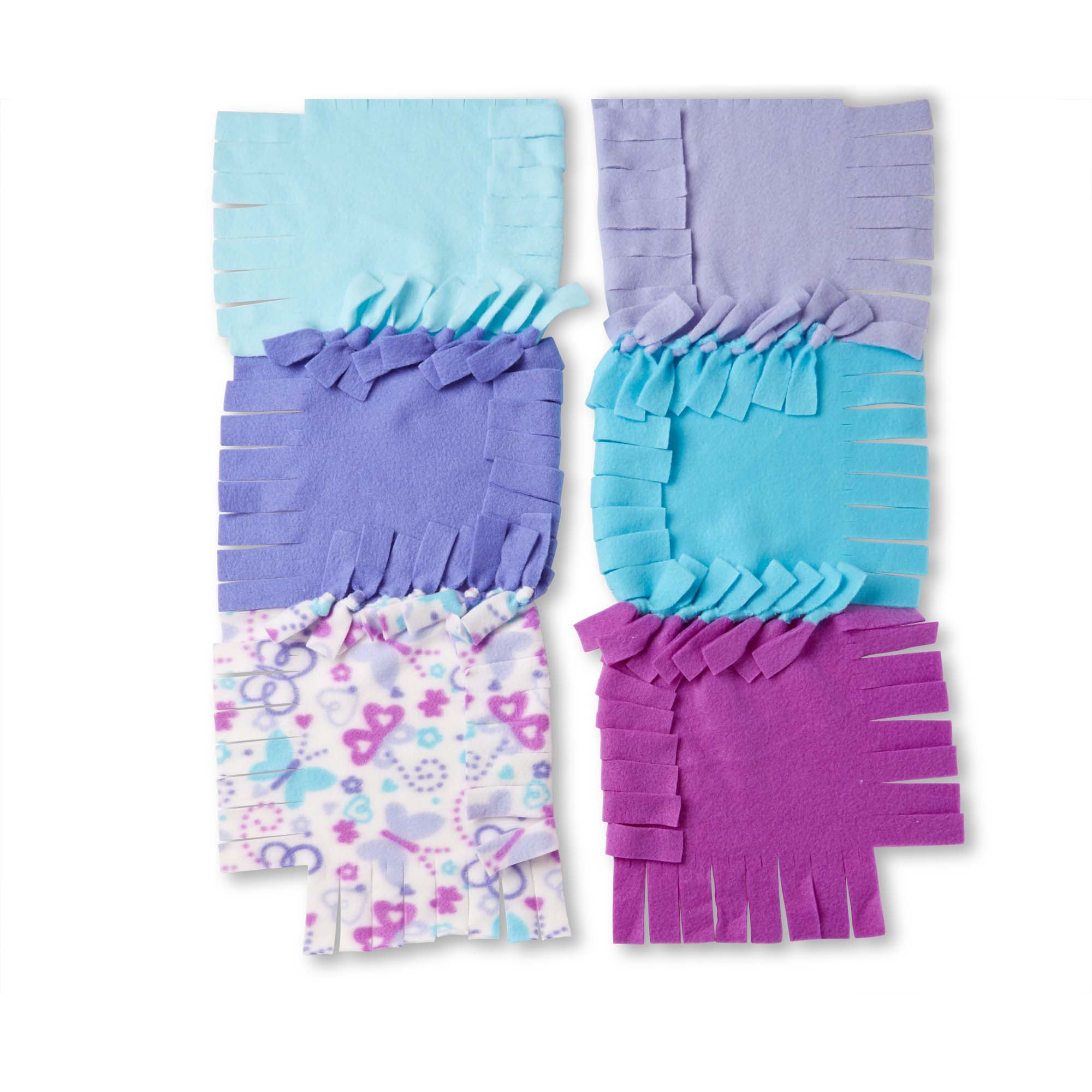 Melissa & Doug Created by Me! Butterfly Fleece Quilt - Image 3