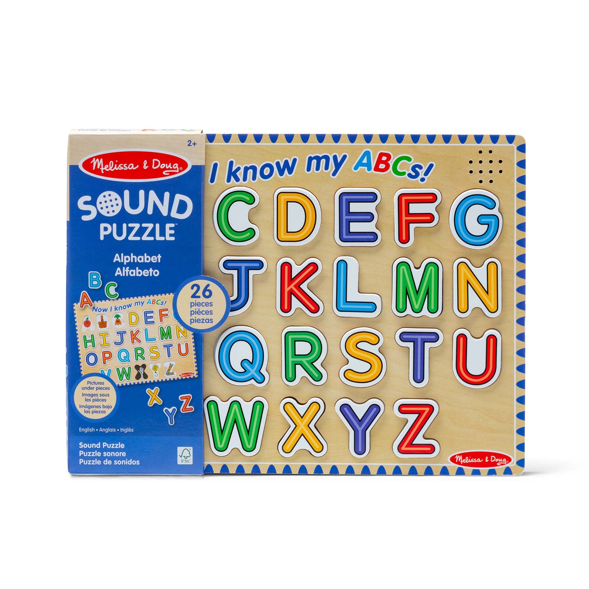 Melissa & Doug Alphabet Sound Puzzle - 26 Pieces - Image 3