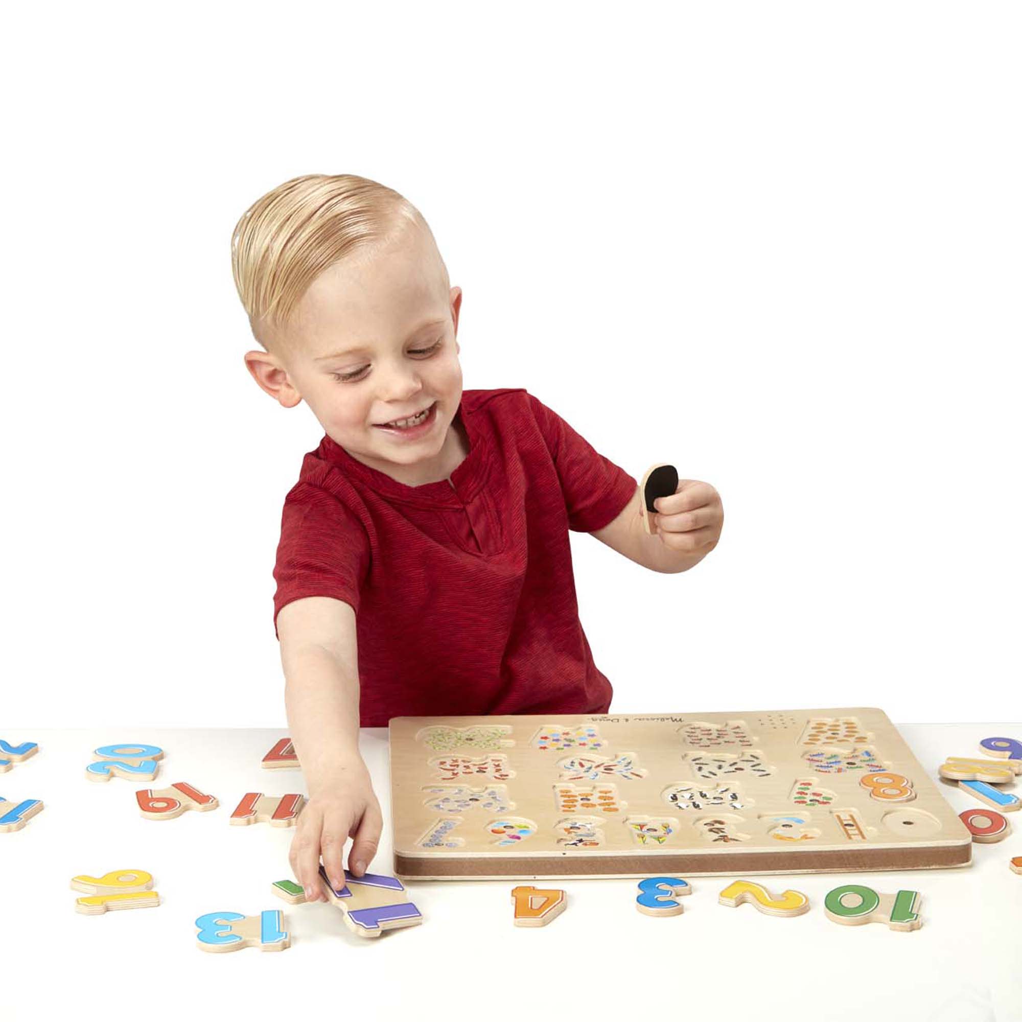 Melissa & Doug Numbers Sound Puzzle - 21 Pieces - Image 8
