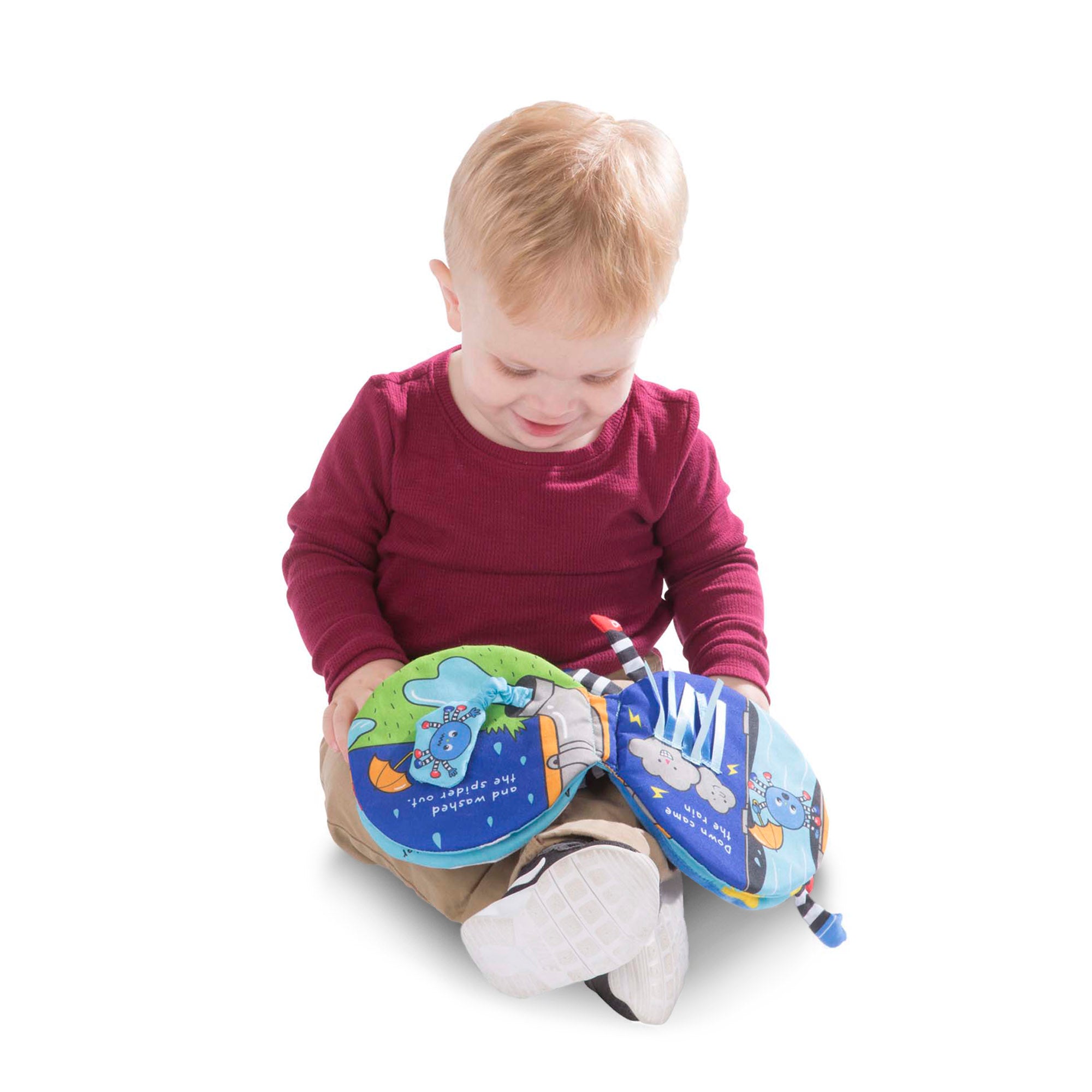 Melissa & Doug K's Kids Itsy-Bitsy Spider Soft Activity Book - Image 7