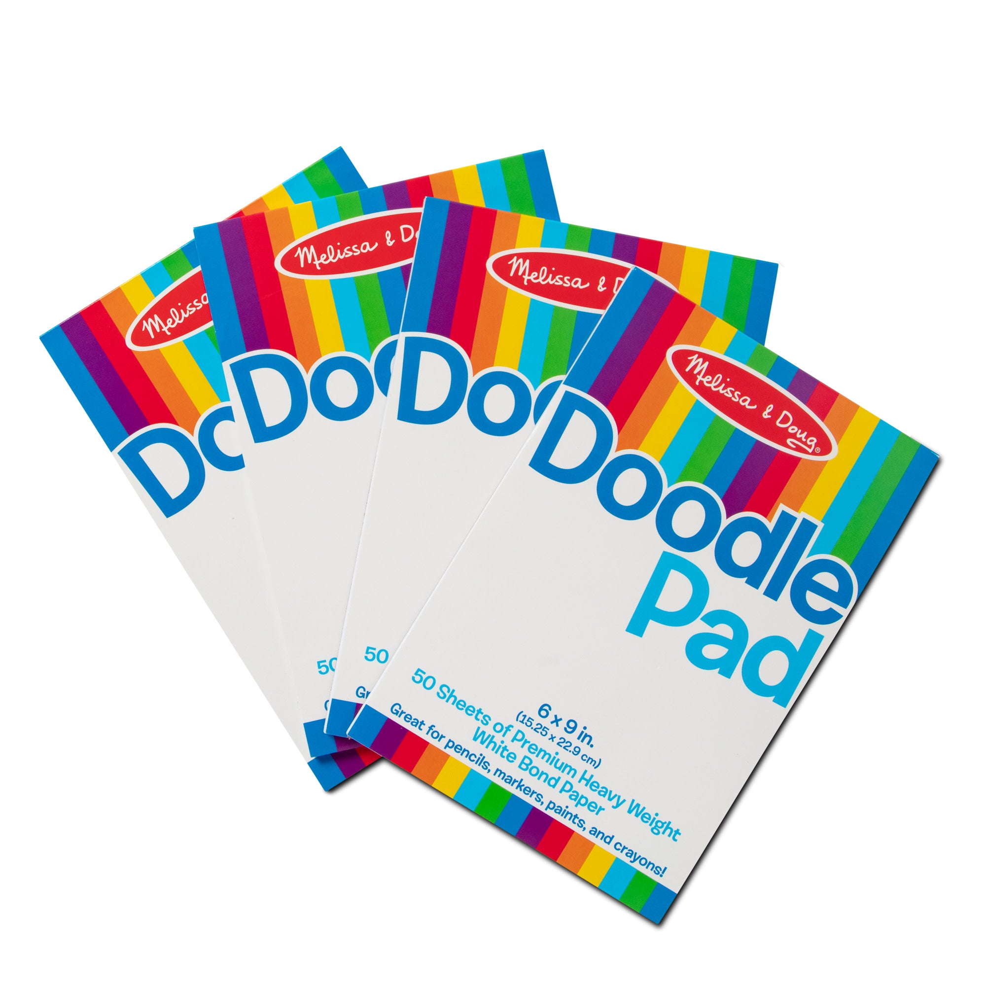 Melissa & Doug Drawing Paper Pad 4-Pack - Image 4
