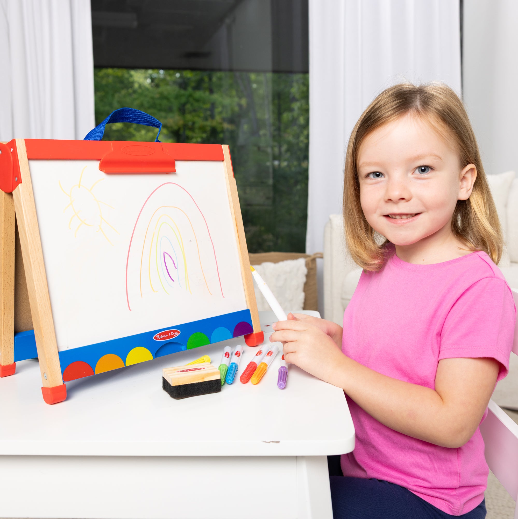 Melissa & Doug Take-Along Activity Easel - Image 5