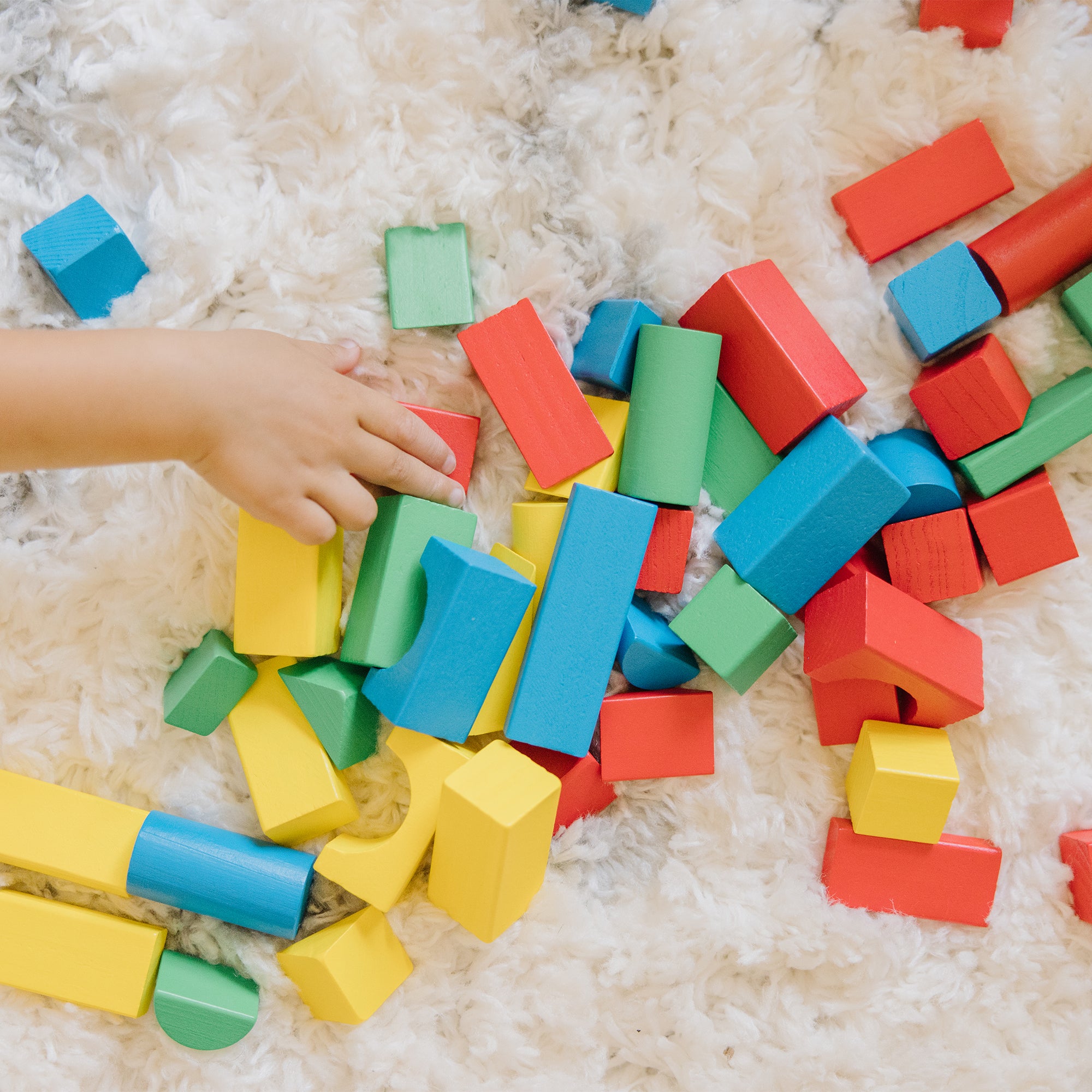 Melissa & Doug 100-Piece Wood Blocks Set - Image 9