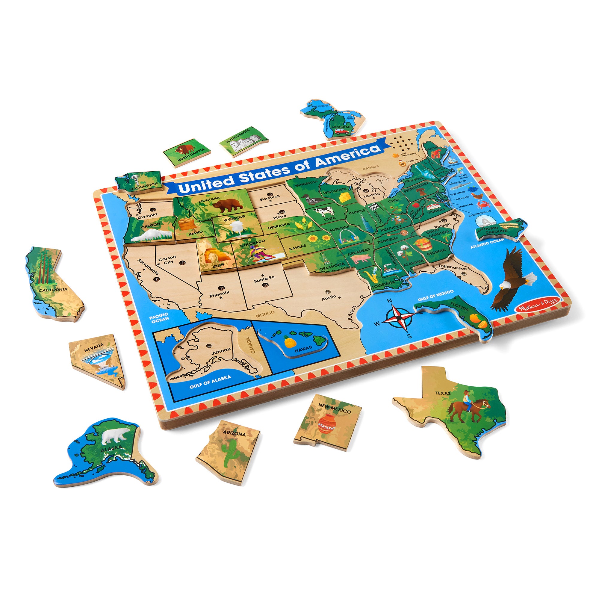 Melissa & Doug U.S.A. Sound Puzzle - 40 Pieces - Image 4