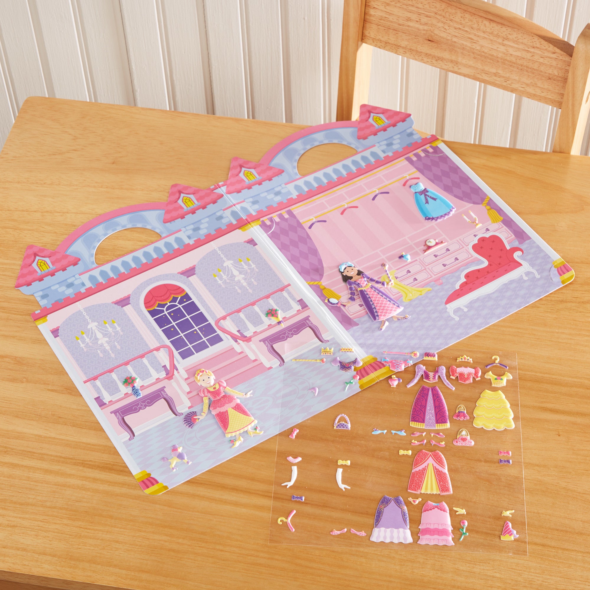 Melissa & Doug Puffy Sticker Play Set - Princess - Image 9