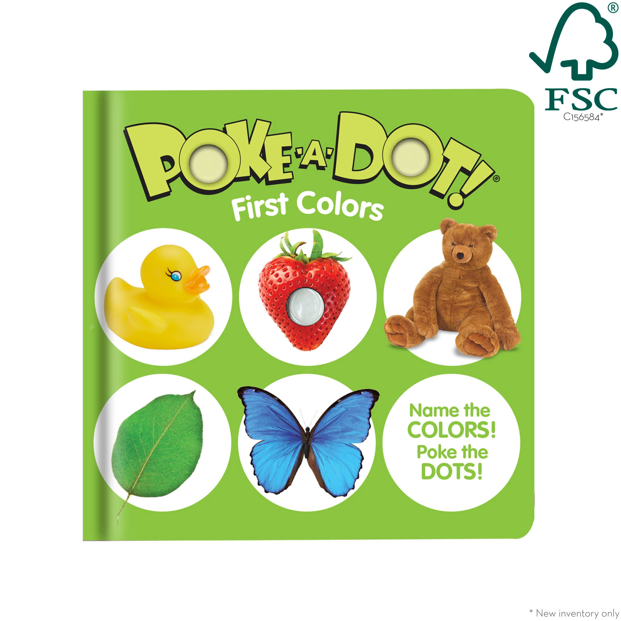 Melissa & Doug Poke-a-Dot: First Colors Board Book - Image 3