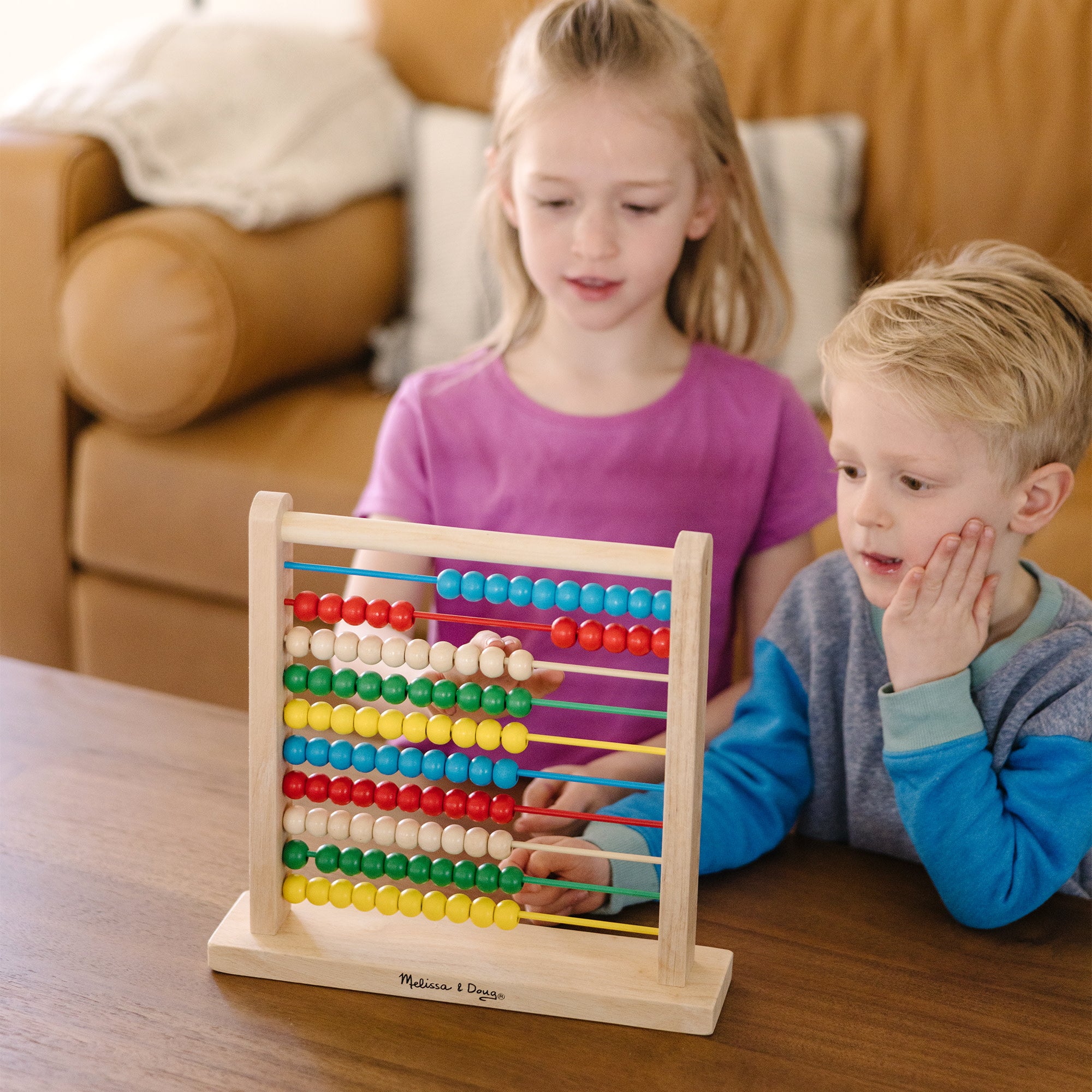 Melissa & Doug Wooden Abacus - Image 7