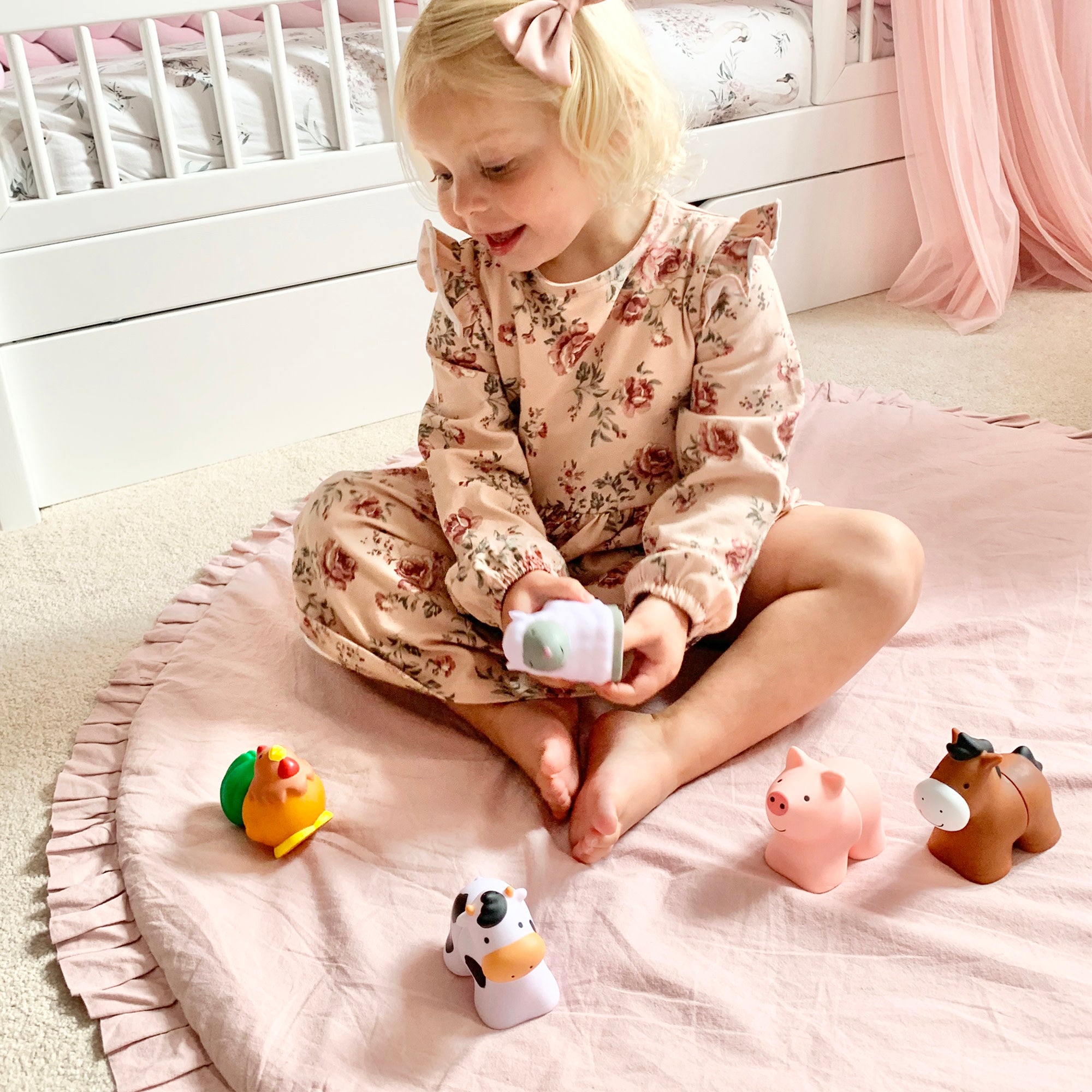 Melissa & Doug Pop Blocks Farm Animals - Image 7