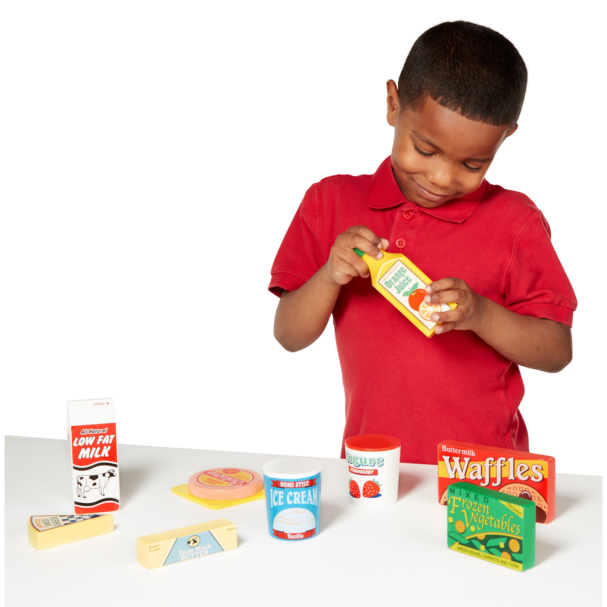 Melissa & Doug Wooden Fridge Food - Image 8