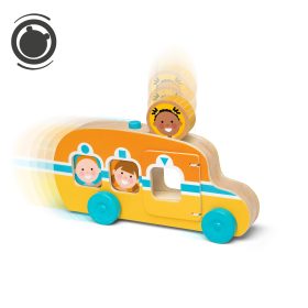 Melissa & Doug GO Tots Roll & Ride Bus