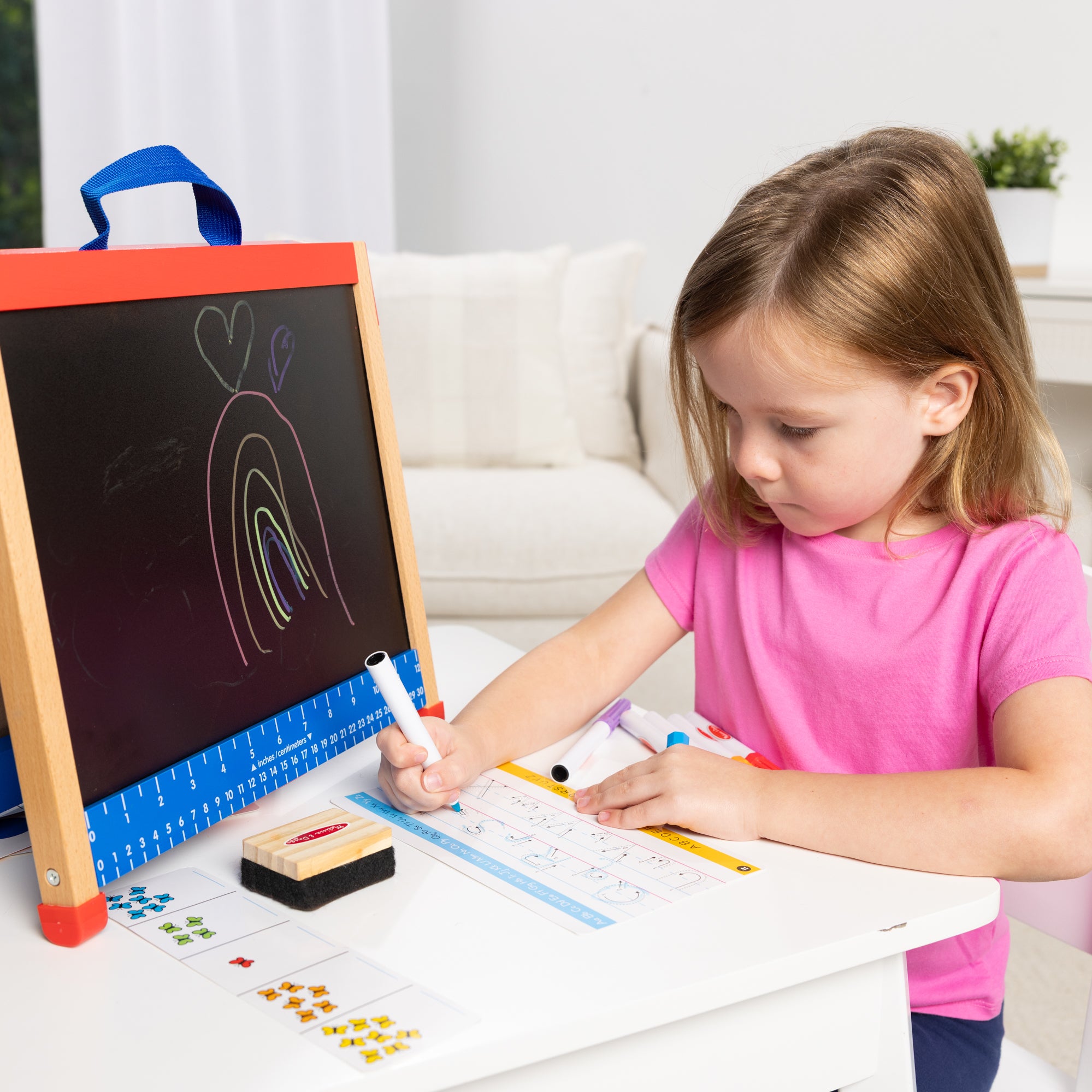 Melissa & Doug Take-Along Activity Easel - Image 6