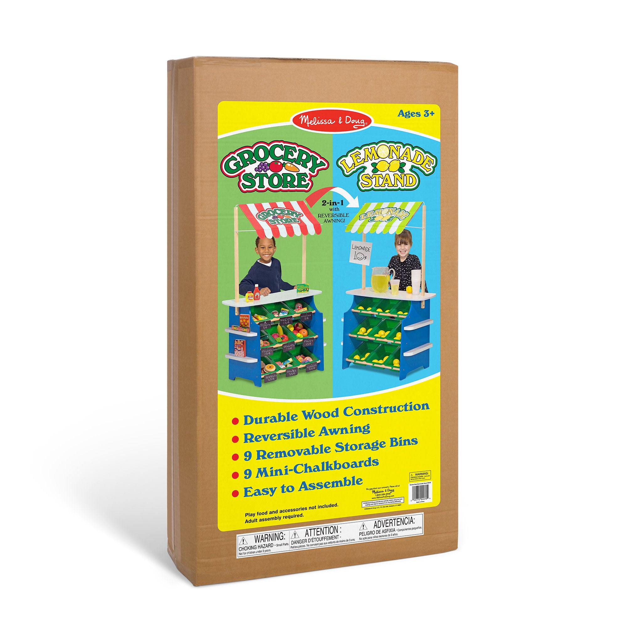 Melissa & Doug Wooden Grocery Store / Lemonade Stand - Image 4