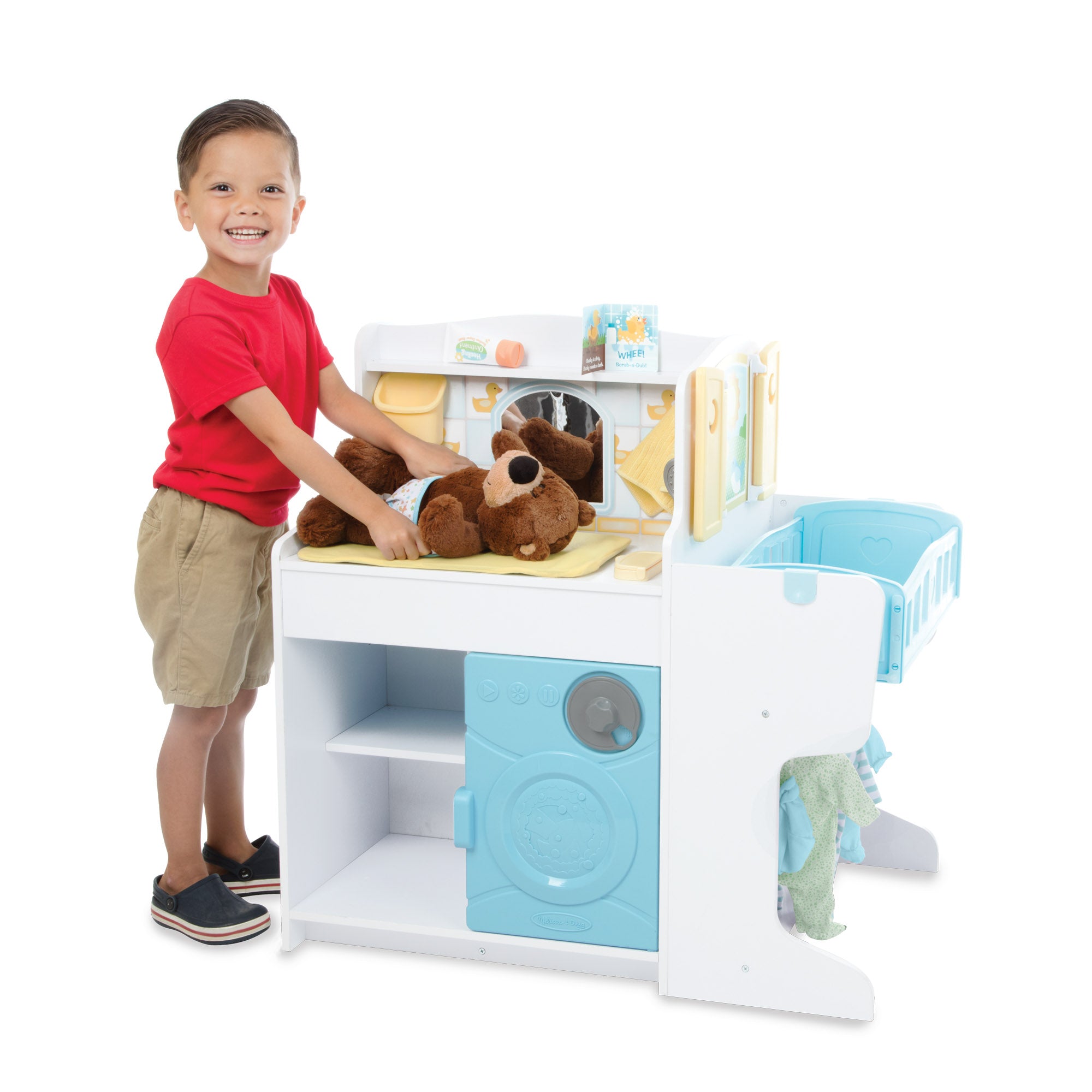 Melissa & Doug Mine to Love Baby Care Activity Center - Image 8