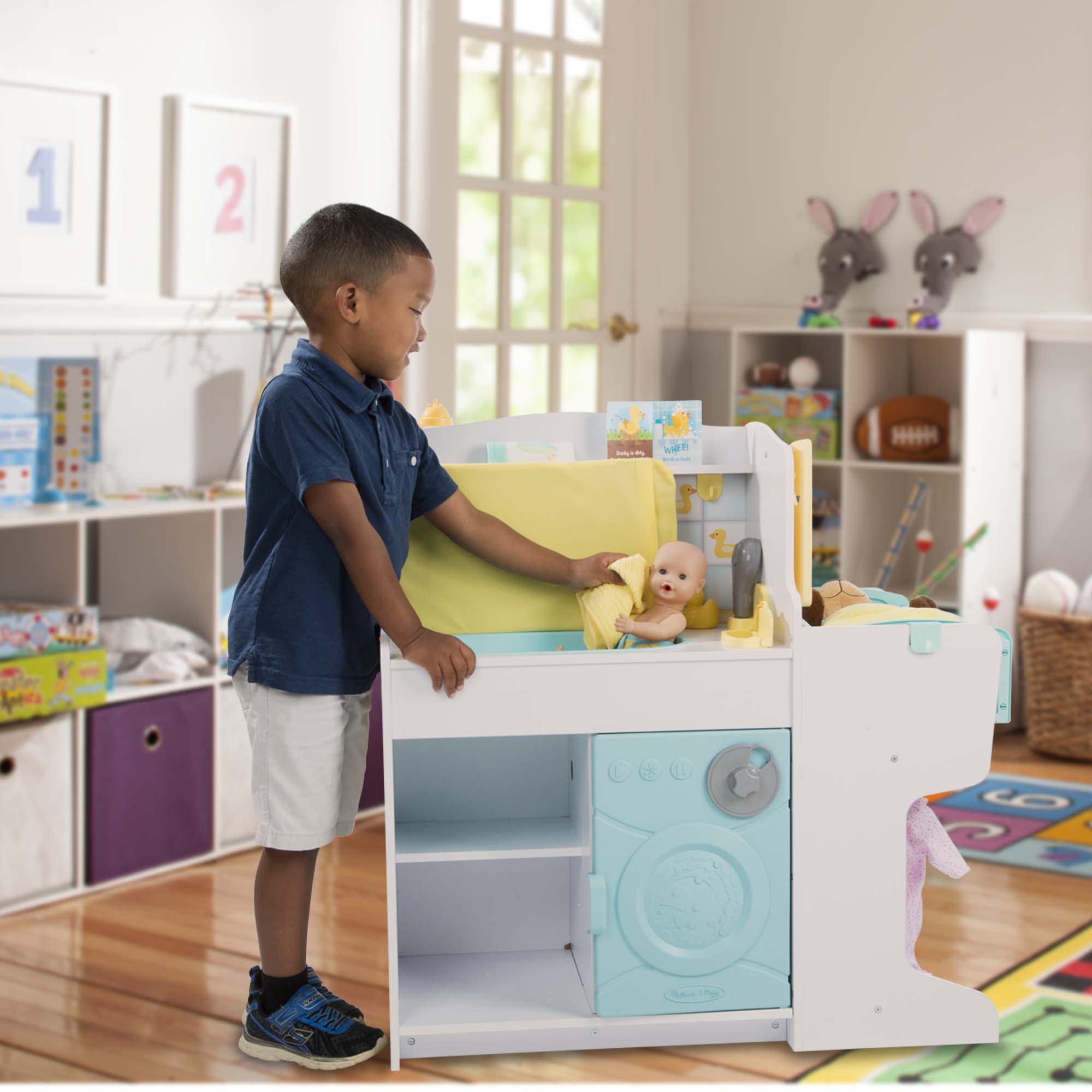 Melissa & Doug Mine to Love Baby Care Activity Center - Image 5