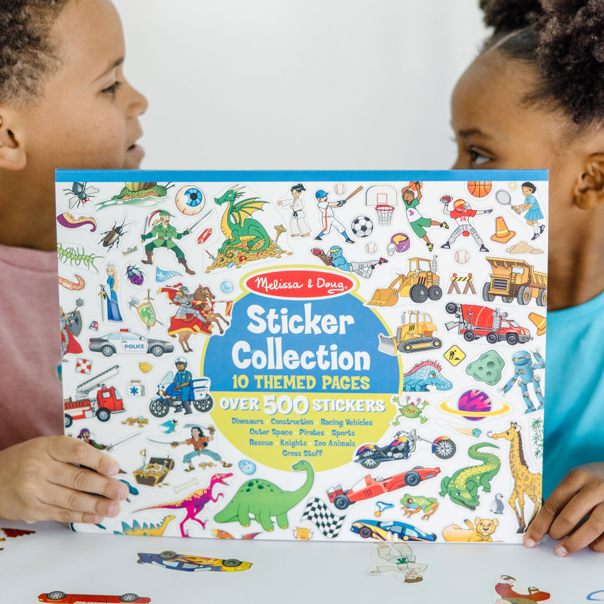 Melissa & Doug Sticker Collection - Dinosaurs, Vehicles, Space, and More - Image 4