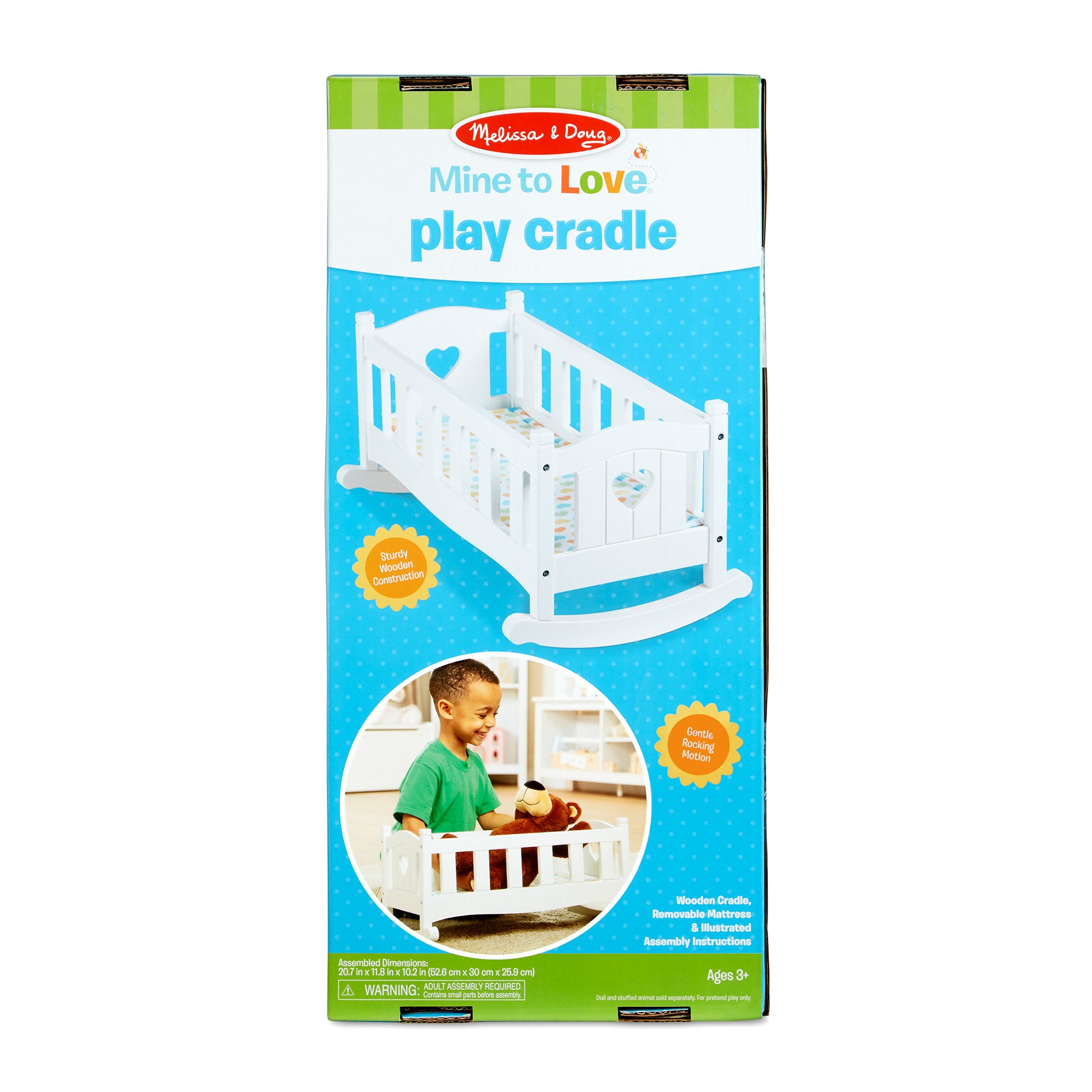 Melissa & Doug Mine to Love Play Cradle - Image 3