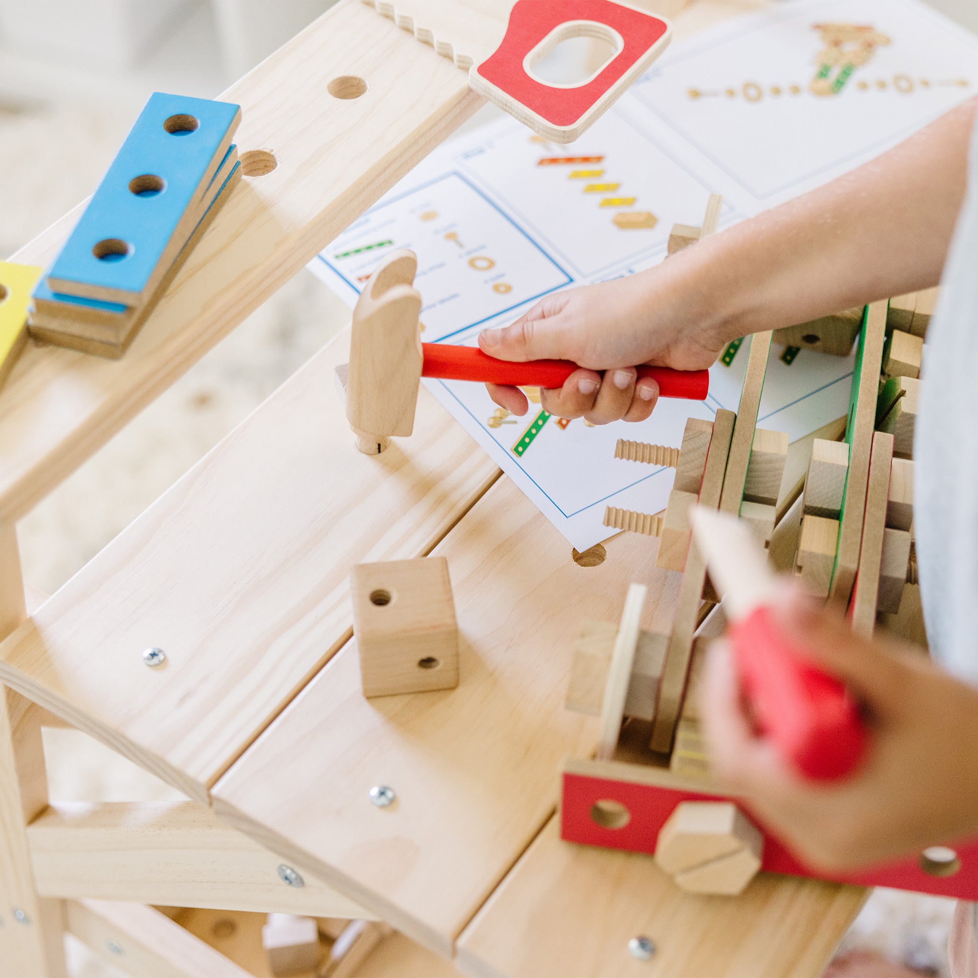 Melissa & Doug Wooden Project Workbench - Image 7