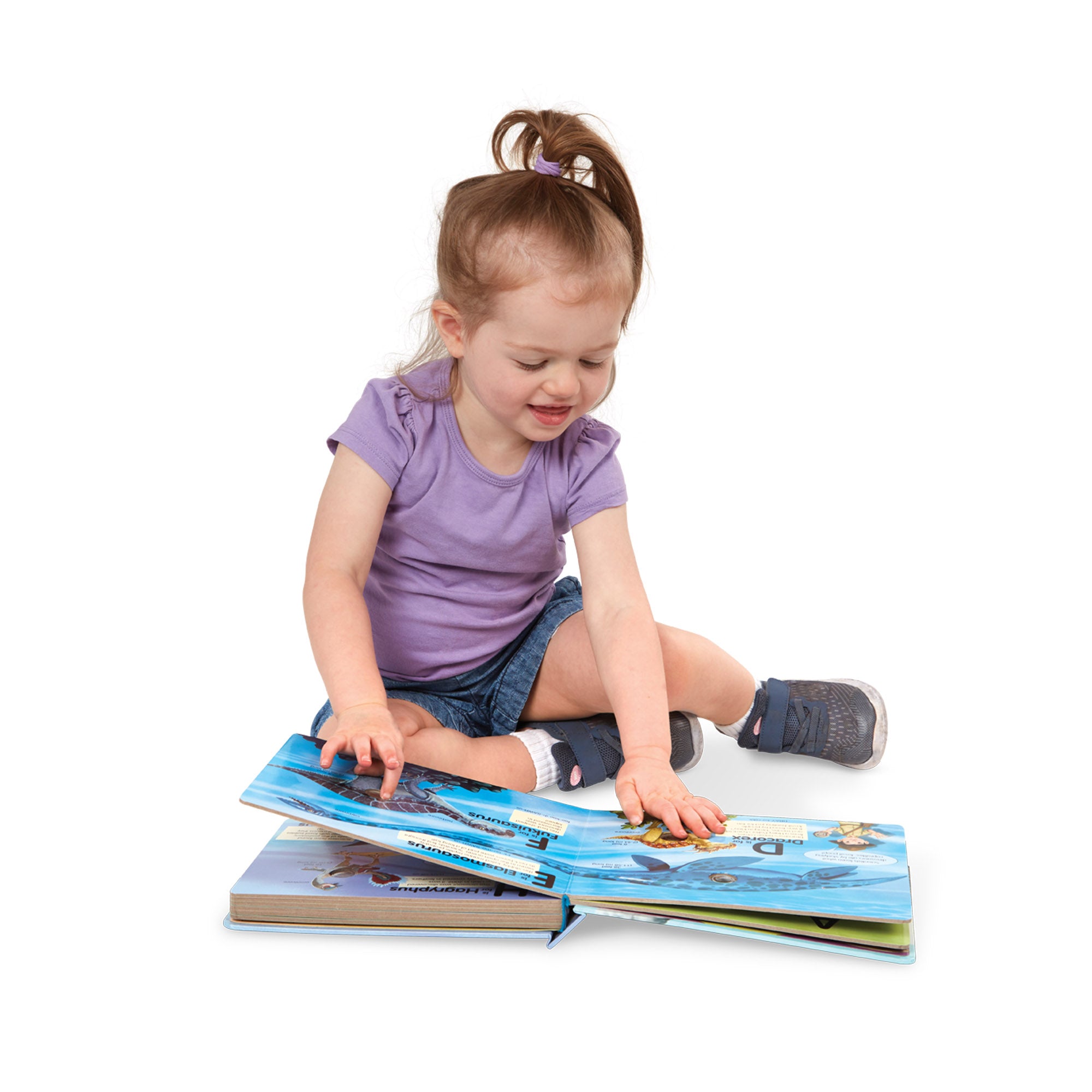 Melissa & Doug Poke-a-Dot: Dinosaurs A to Z Board Book - Image 8
