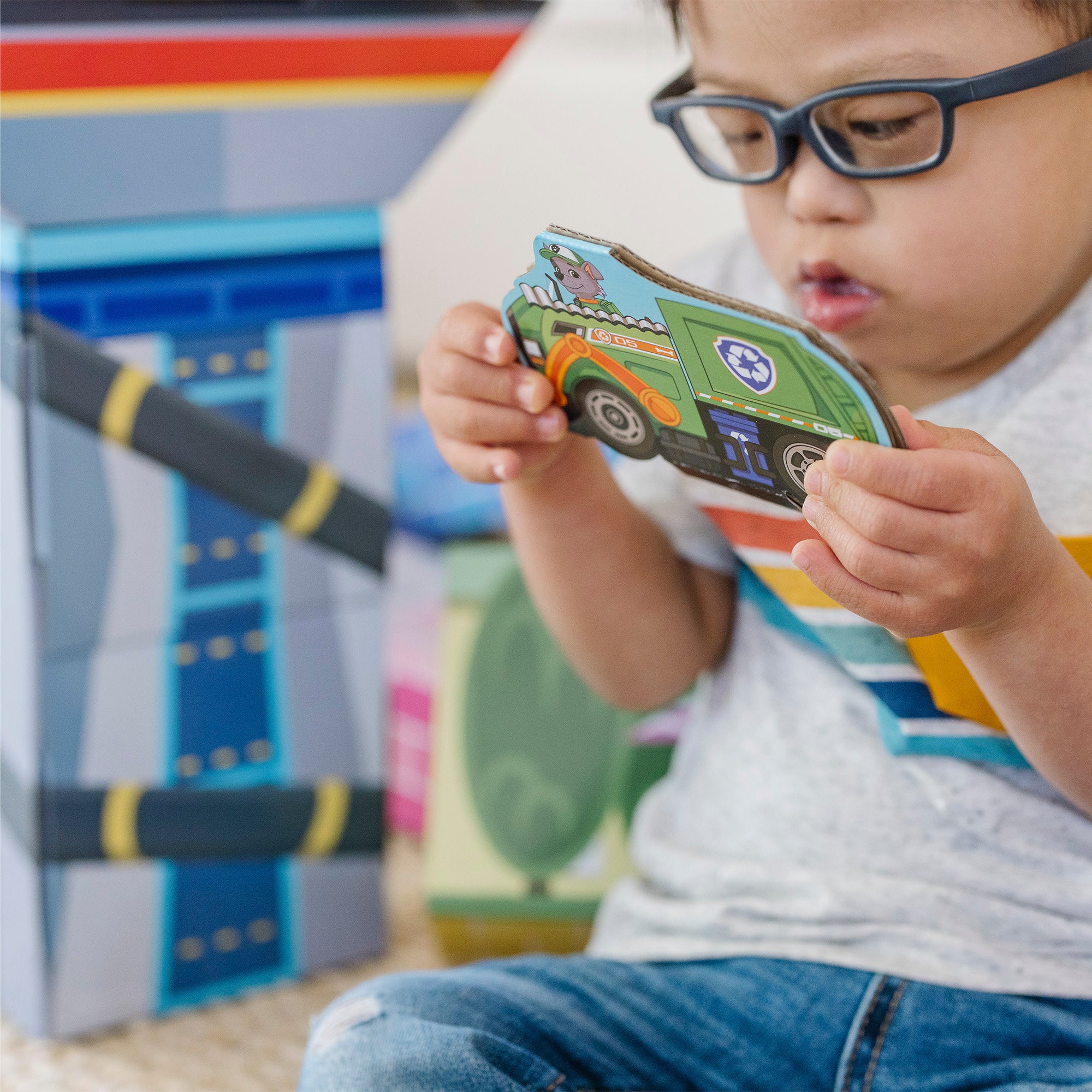 Melissa & Doug PAW Patrol Jumbo Cardboard Blocks - Image 6