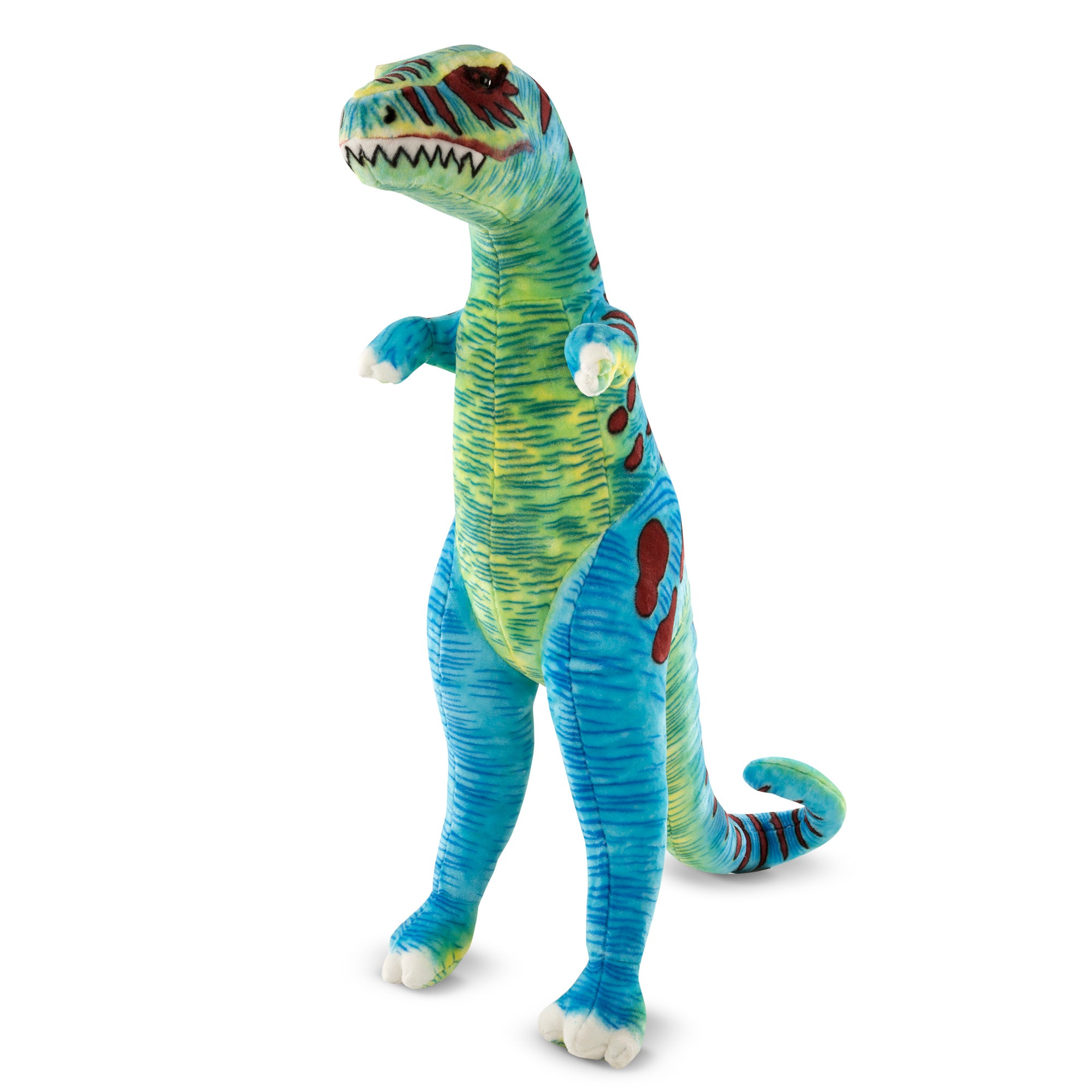 Melissa & Doug T-Rex Giant Lifelike Plush Stuffed Animal - Image 3