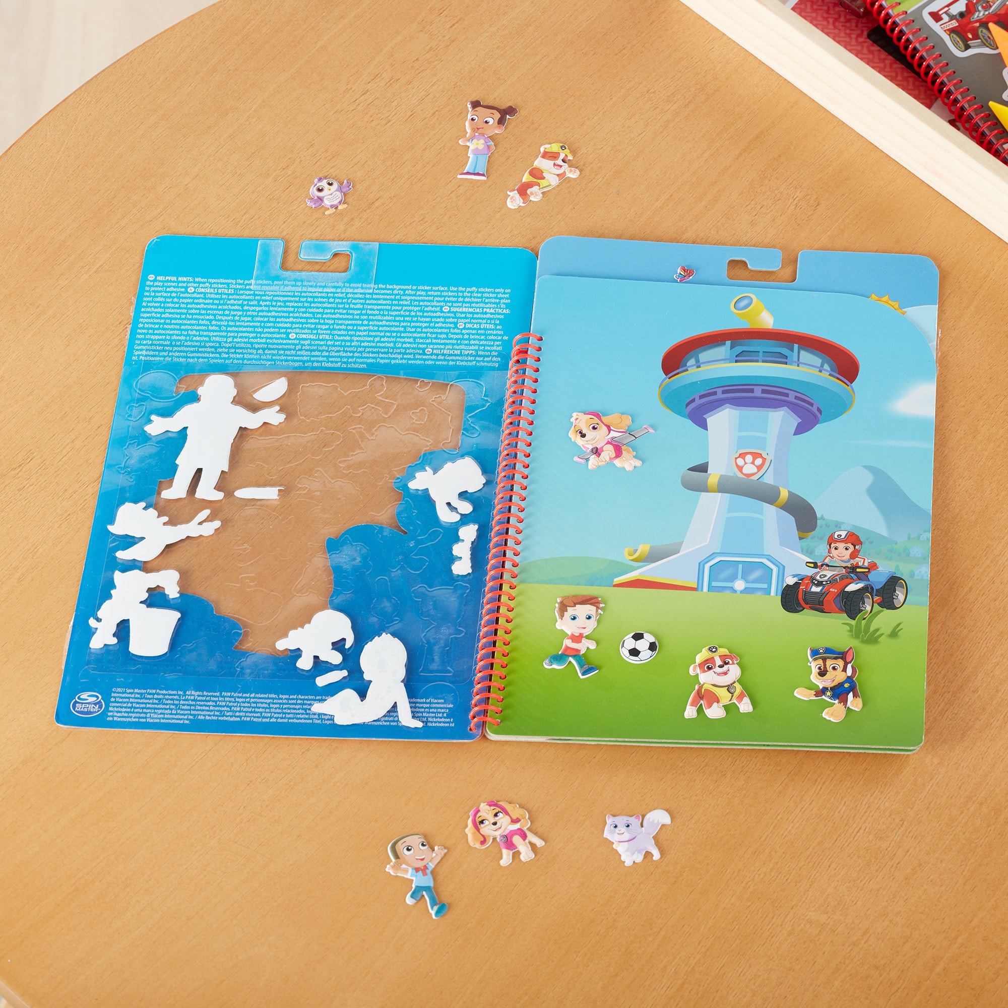 Melissa & Doug PAW Patrol Restickable Puffy Stickers - Adventure Bay - Image 6