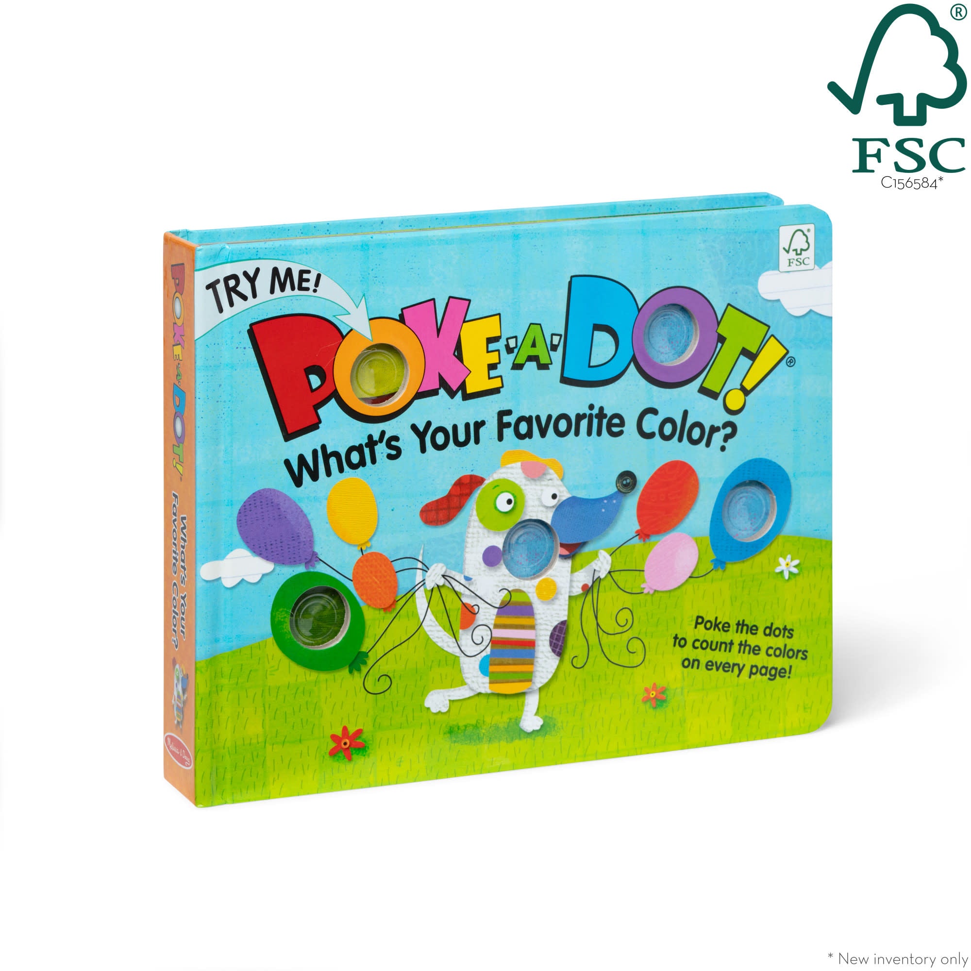 Melissa & Doug Poke-a-Dot: What??s Your Favorite Color? Board Book - Image 9