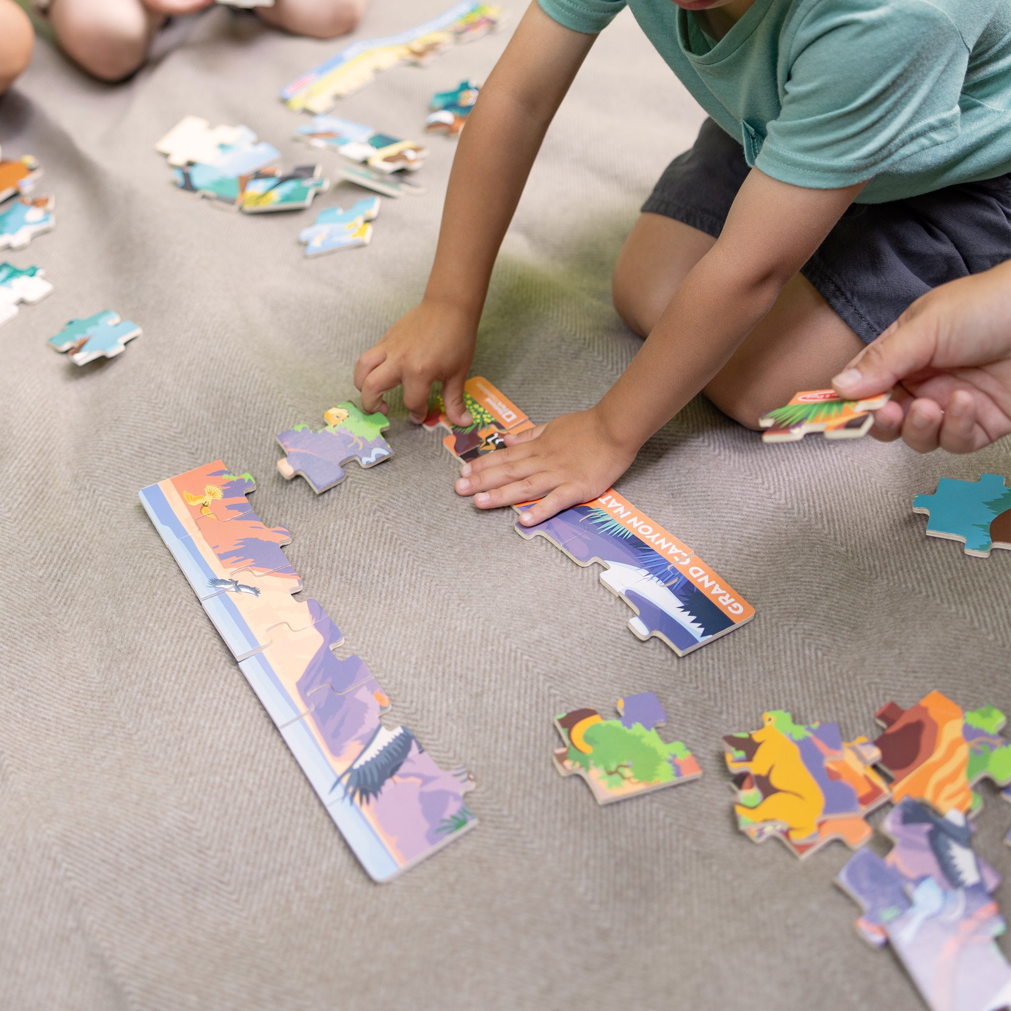 Melissa & Doug Grand Canyon National Park Wooden Jigsaw Puzzle ?C 24 Pieces - Image 5