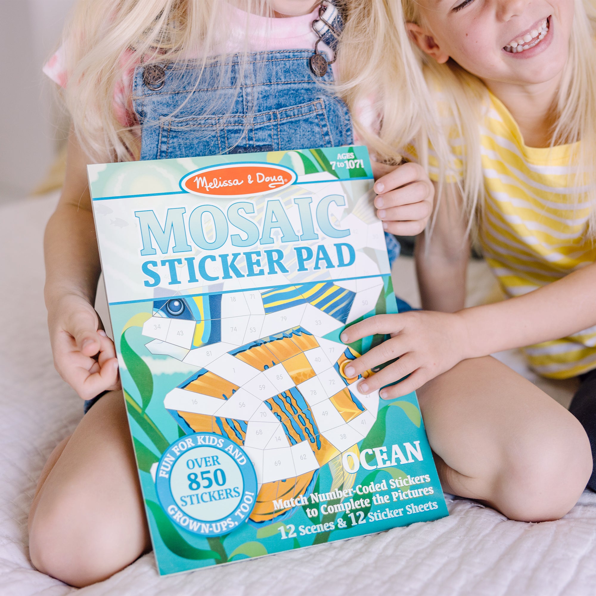 Melissa & Doug Mosaic Sticker Pad - Ocean - Image 5