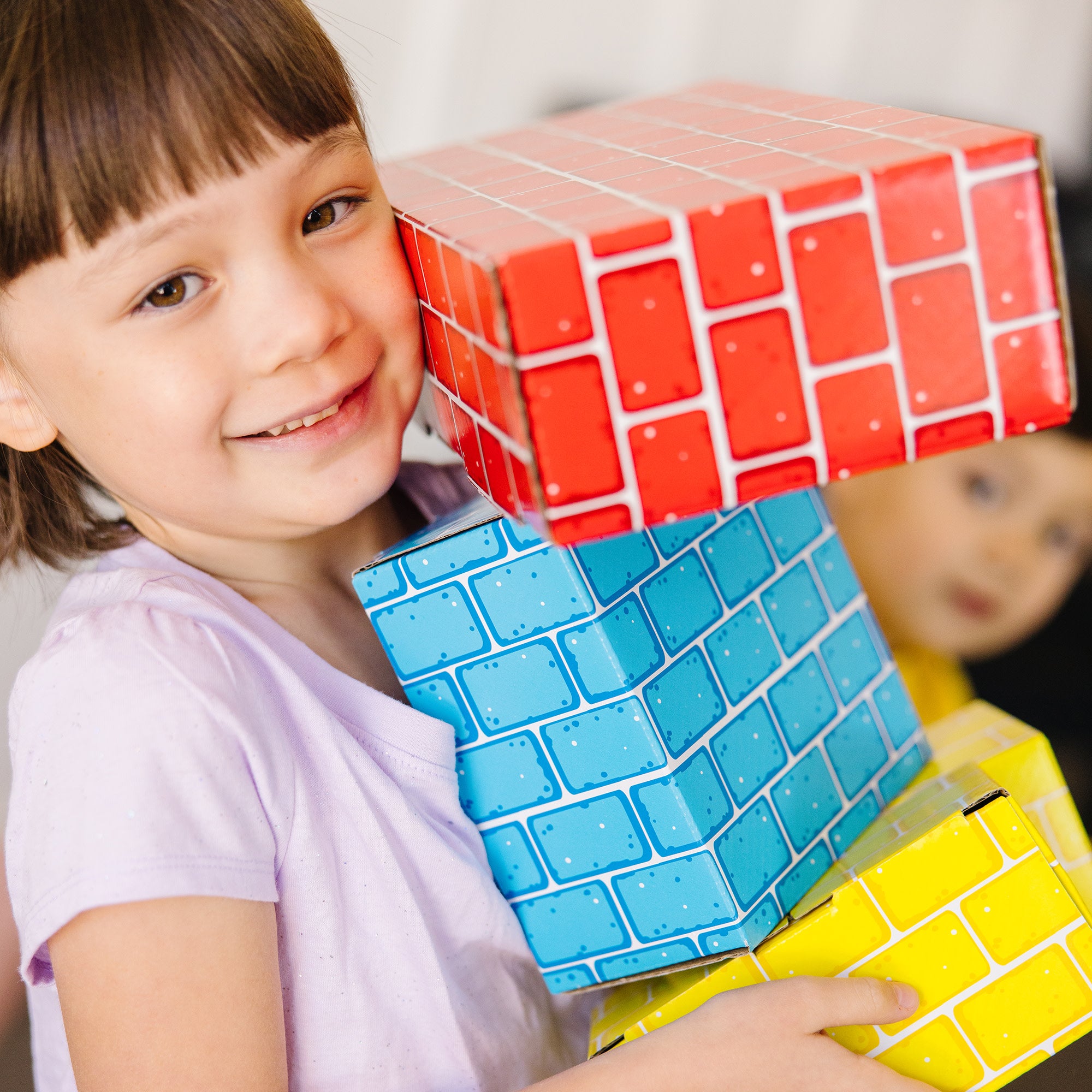 Melissa & Doug Jumbo Cardboard Blocks - 24 Pieces - Image 10