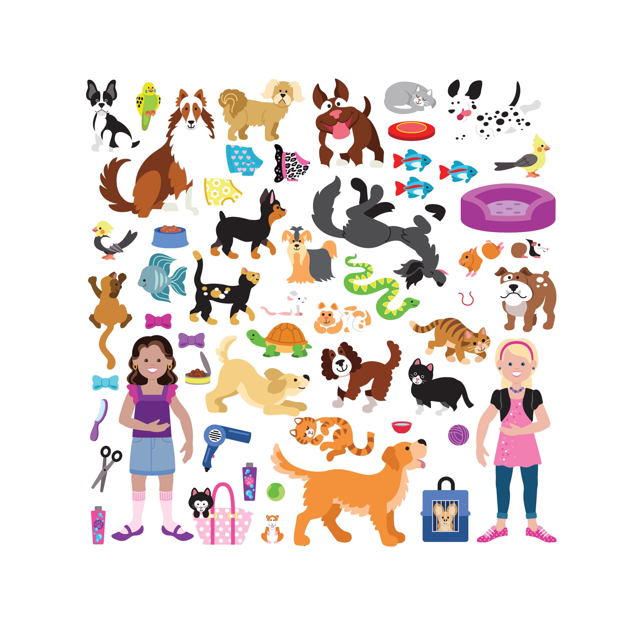 Melissa & Doug Puffy Sticker Activity Book - Pet Place - Image 4