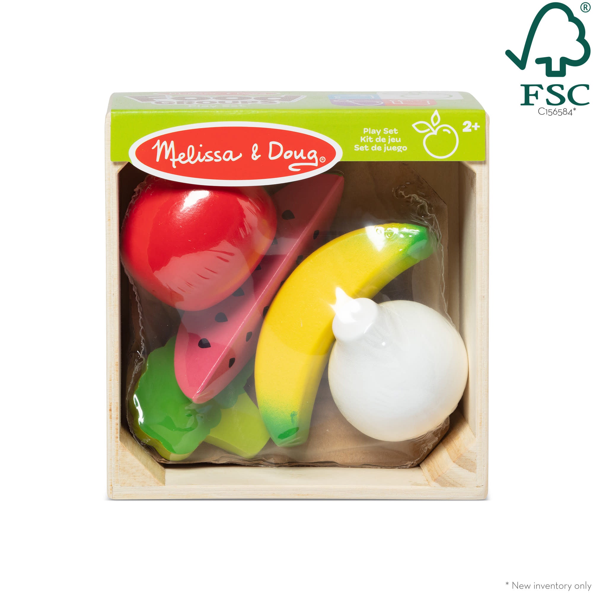 Melissa & Doug Wooden Food Groups Play Set - Produce - Image 3