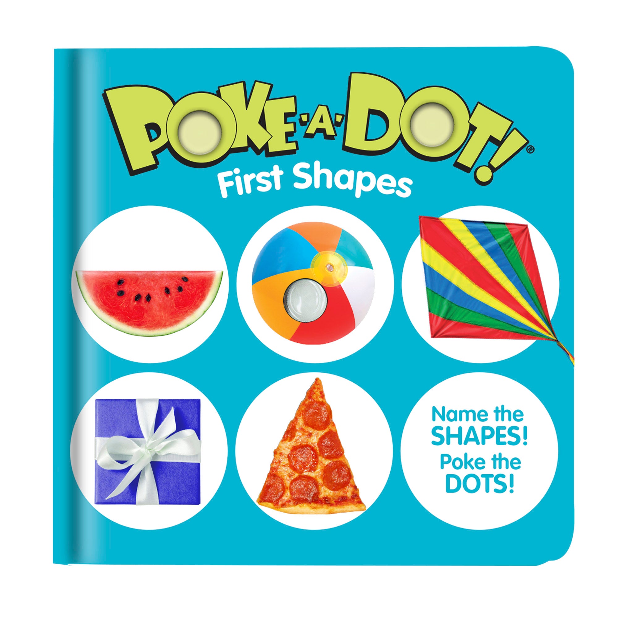 Melissa & Doug Poke-a-Dot: First Shapes Board Book - Image 3
