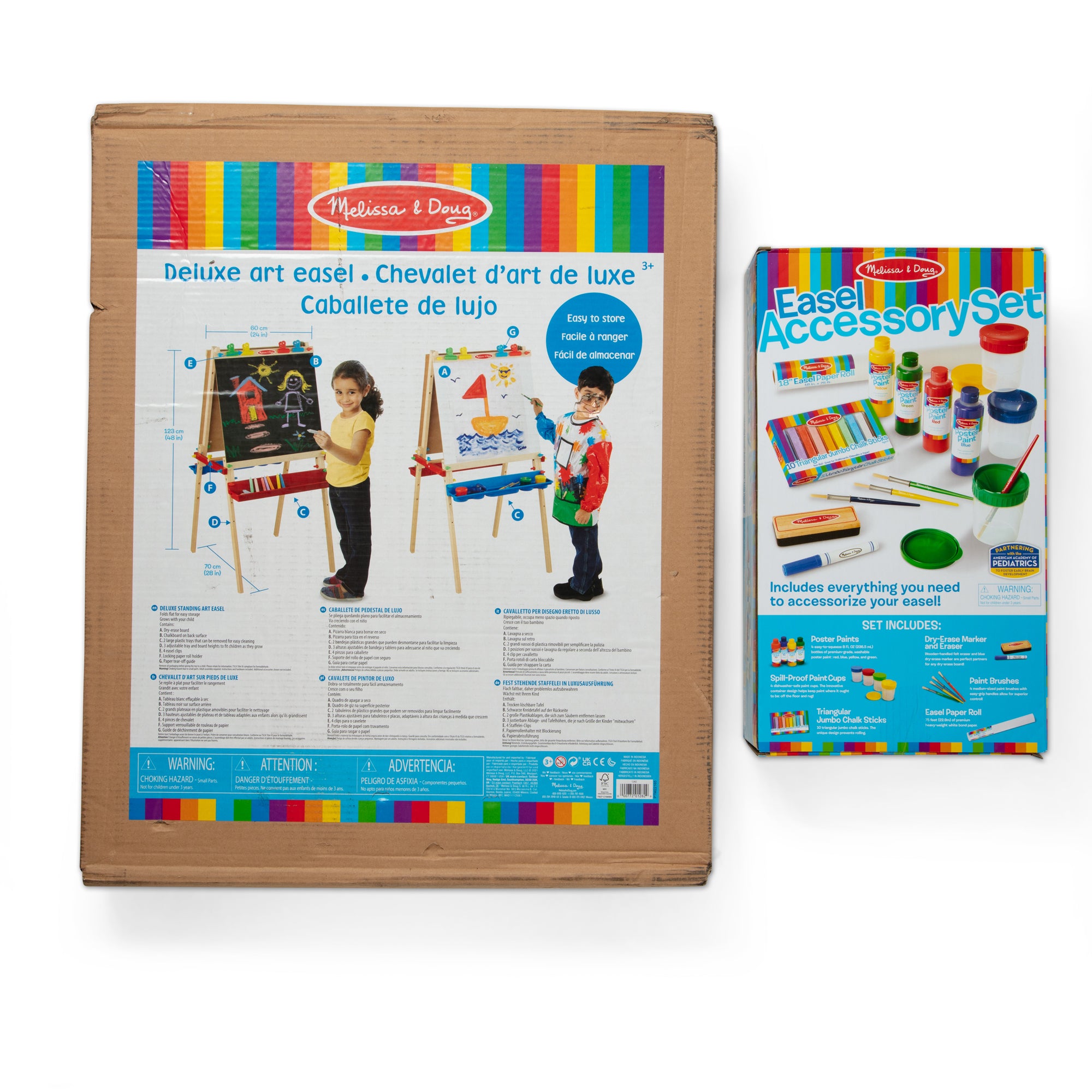 Melissa & Doug Easel & Accessories Gift Bundle - Image 4